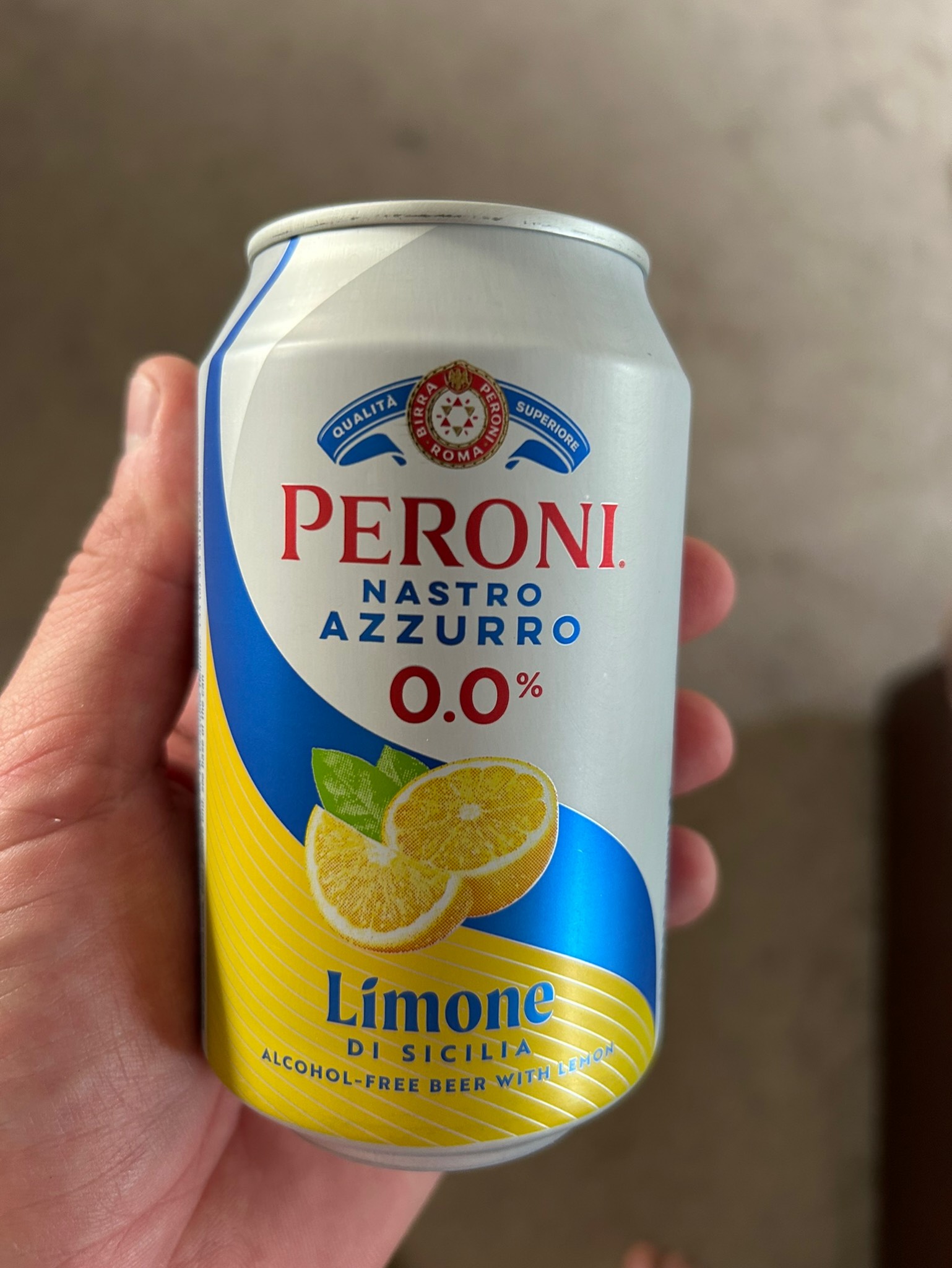 Nastro Azzurro Limone 0.0%, Italy