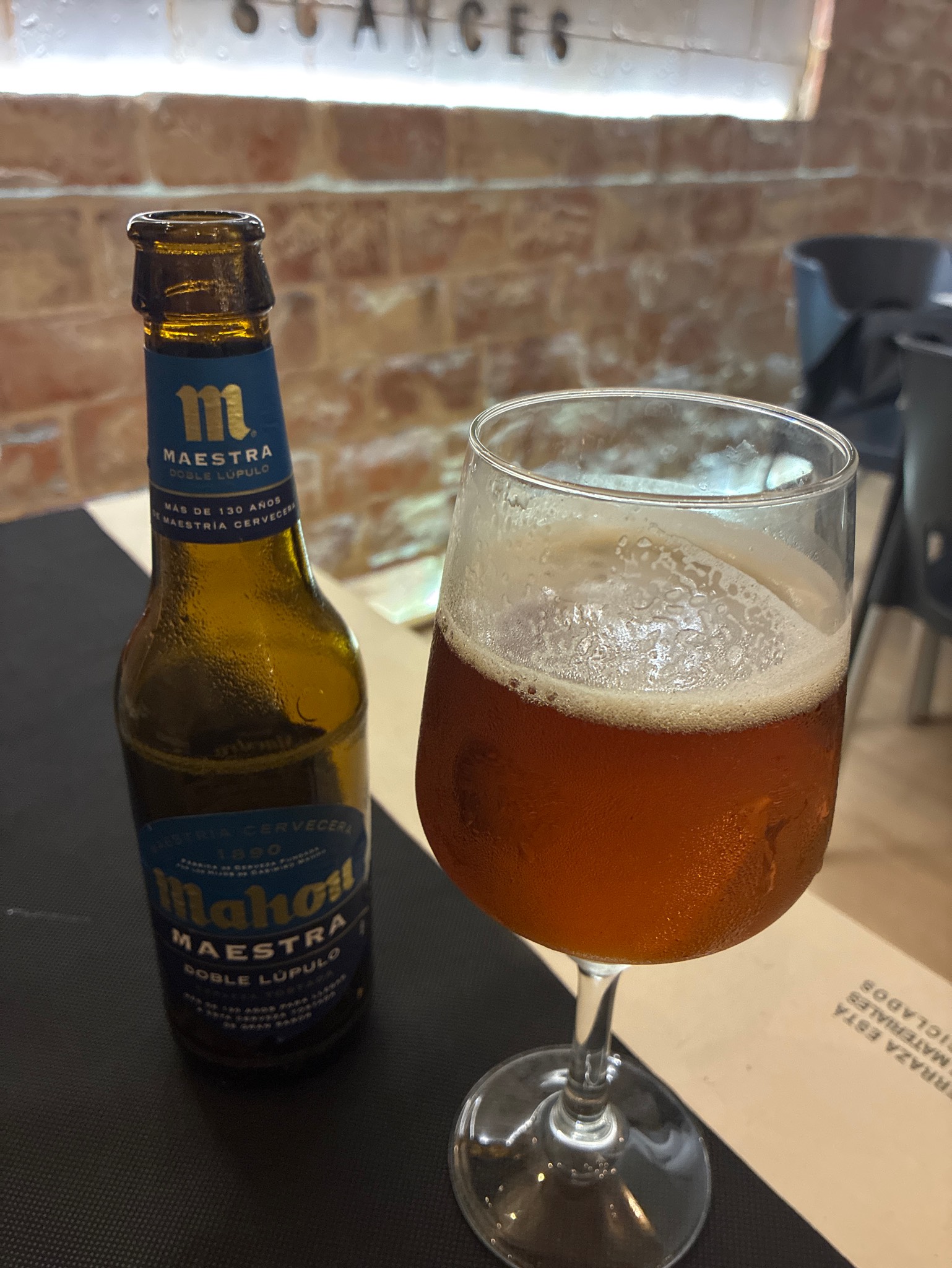 Mahou Maestra Cerveza Tostada / Doble Lúpulo, Spain