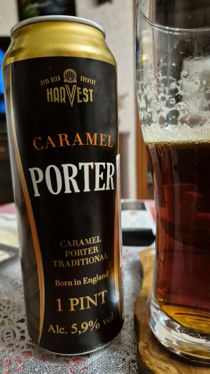 Harvest Caramel Porter, Česká Pinta Pivovar S.r.o.