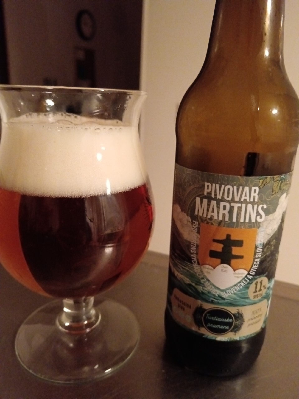 Svetlý ležiak, Pivovar Martins