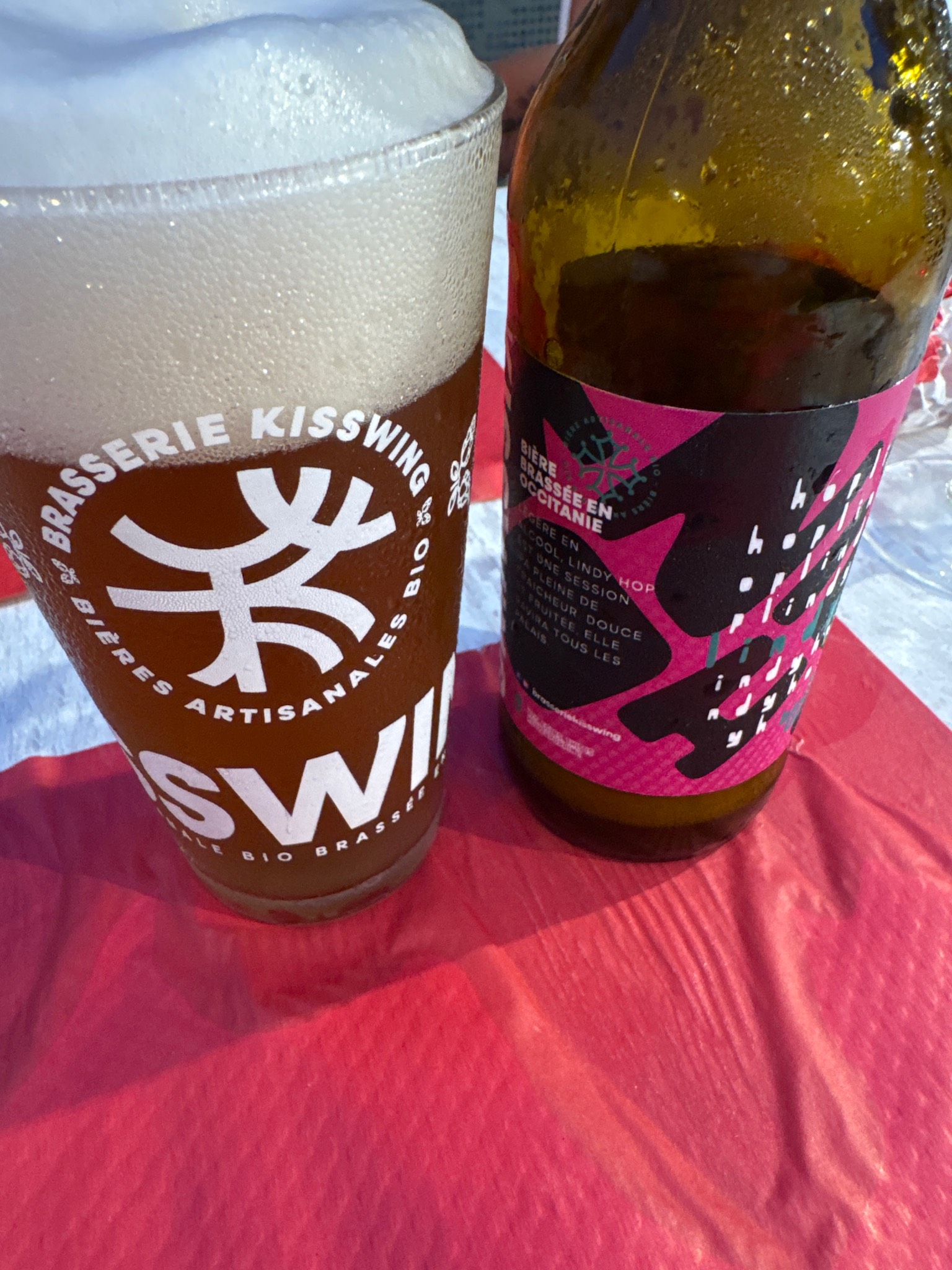 Kiss'Wing Session IPA Bio, France