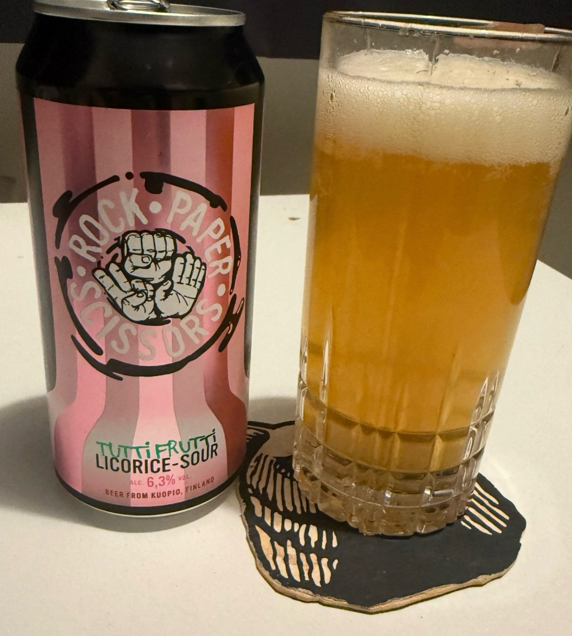 Tutti Frutti Licorice-Sour, Finland