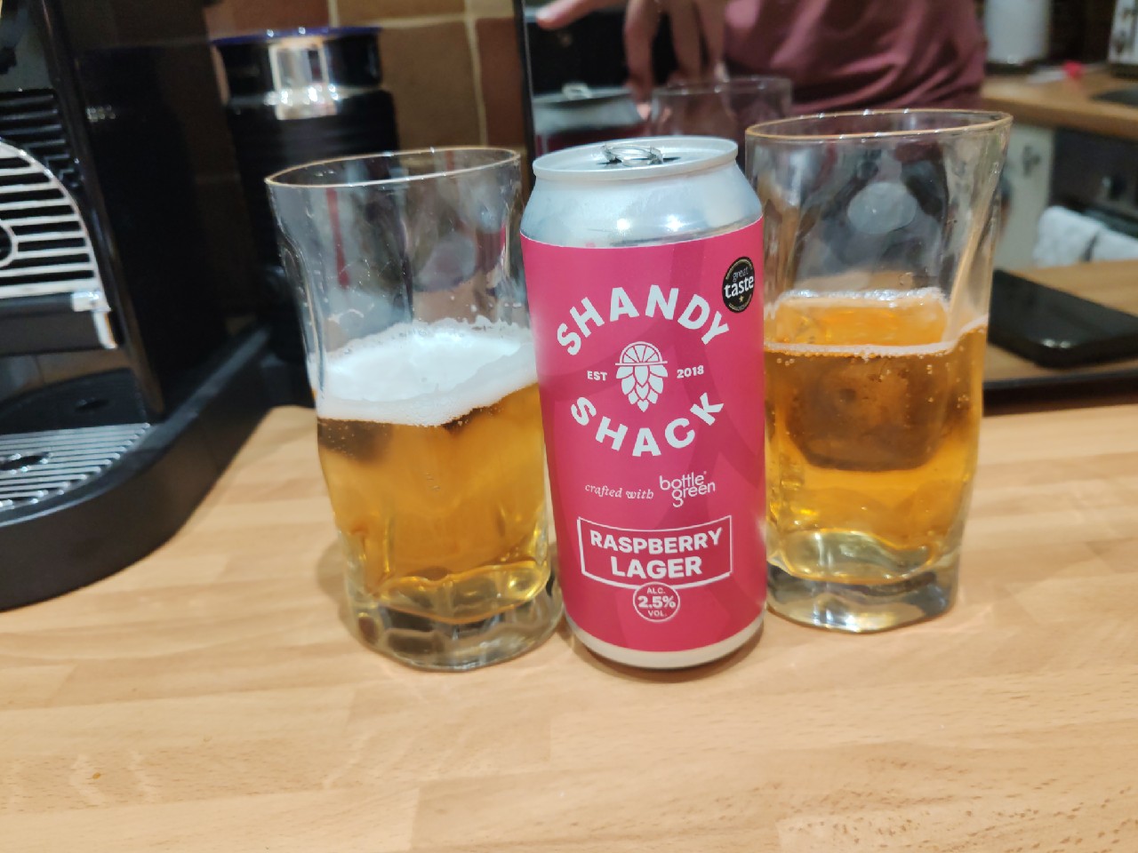Shandy Shack Raspberry Marks & Spencer, Shandy Shack