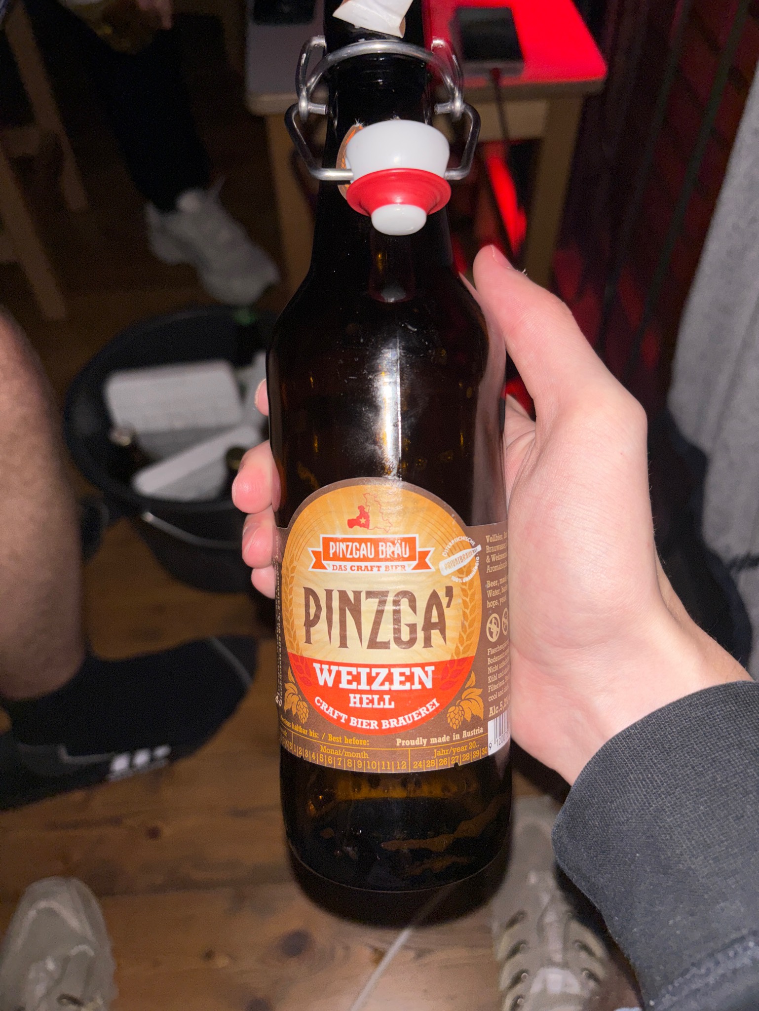 Pinzgau Bräu Weizen Hell, Pinzgau Bräu