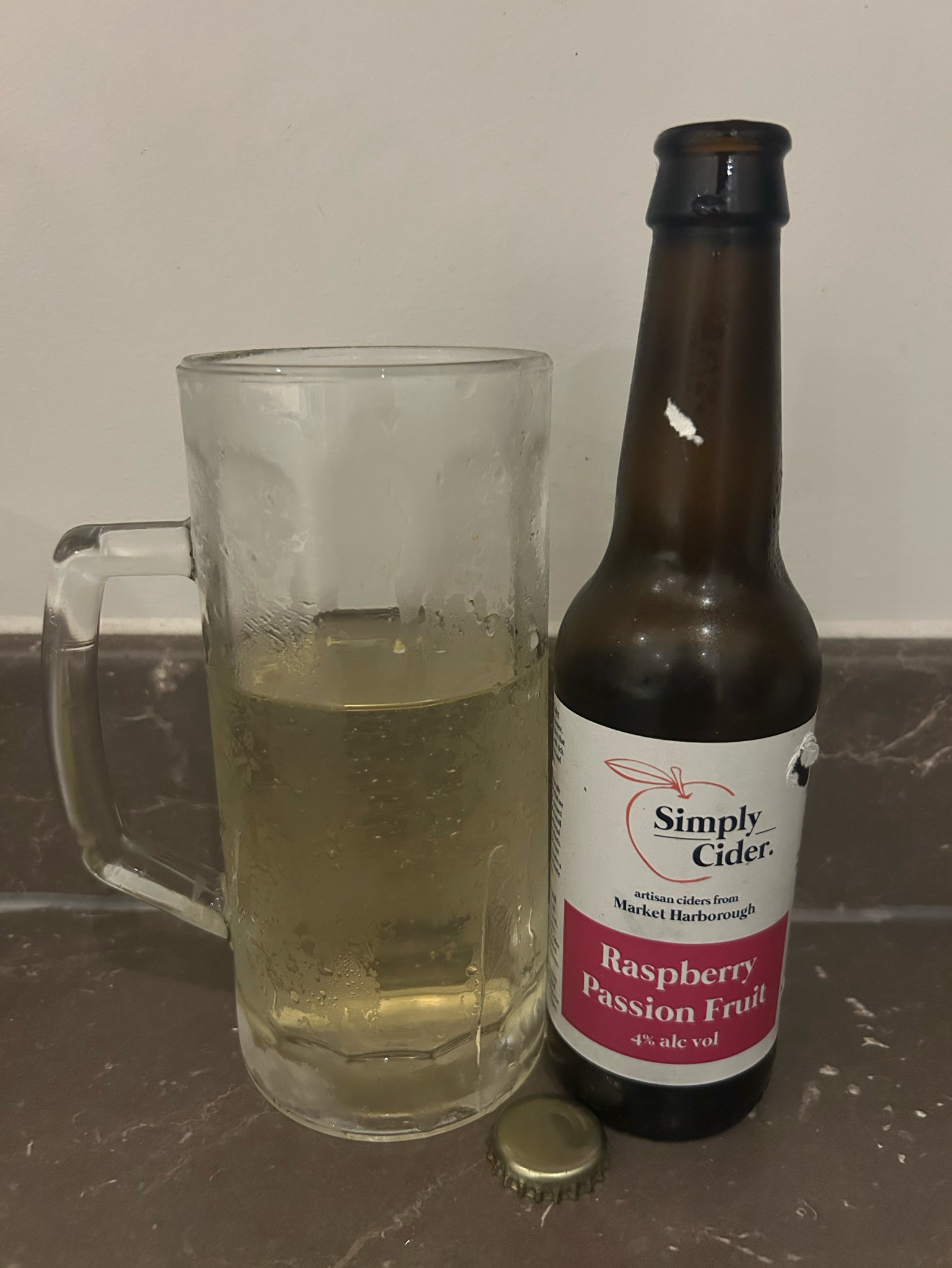 Raspberry Passion Fruit, Simply Cider