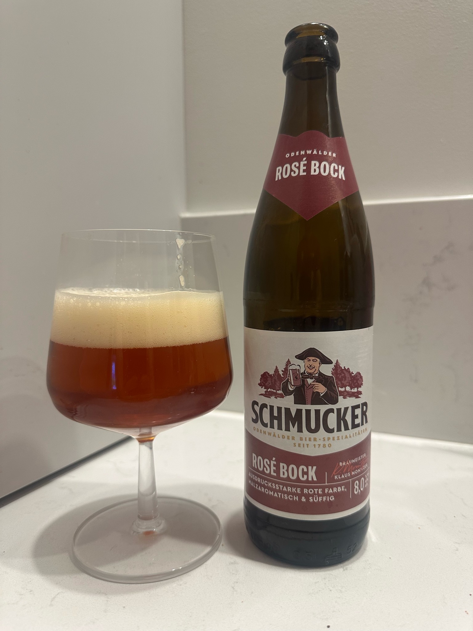 Schmucker Rosé Bock, Privat-Brauerei Schmucker