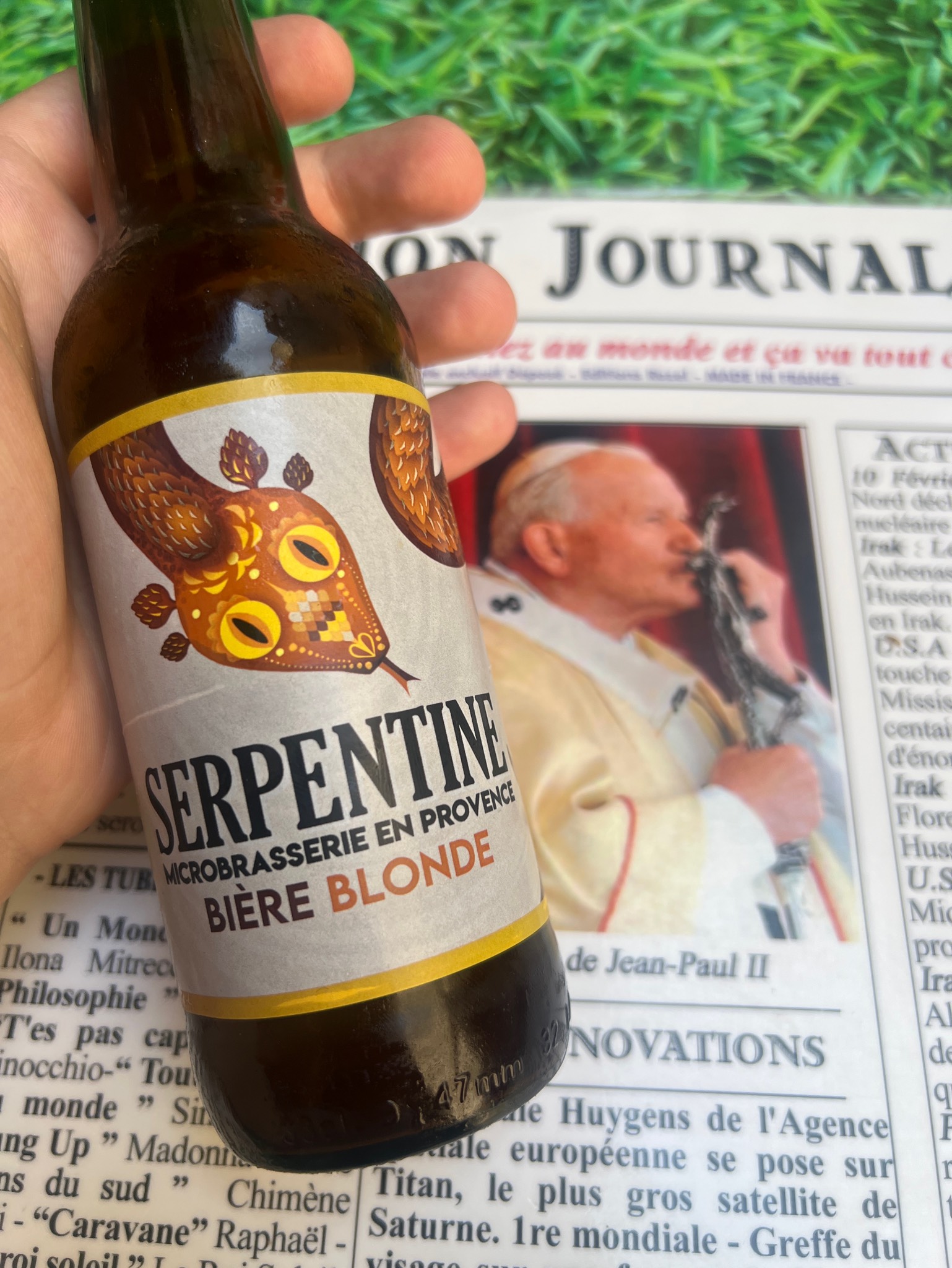 La Serpentine Blonde Bio, Brasserie La Serpentine