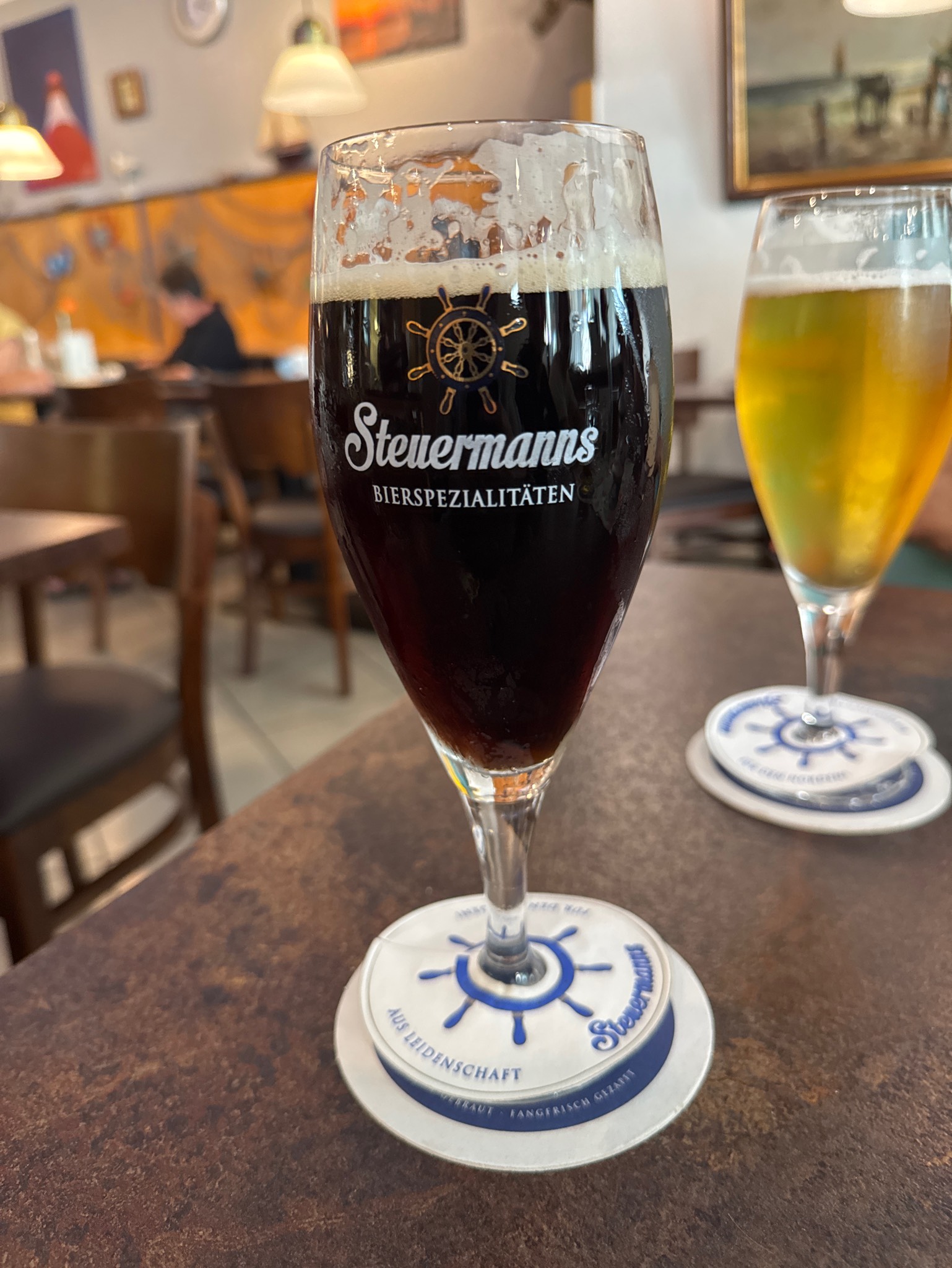 Steuermanns Nordstern dunkle Bierspezialität, Bier Harlos