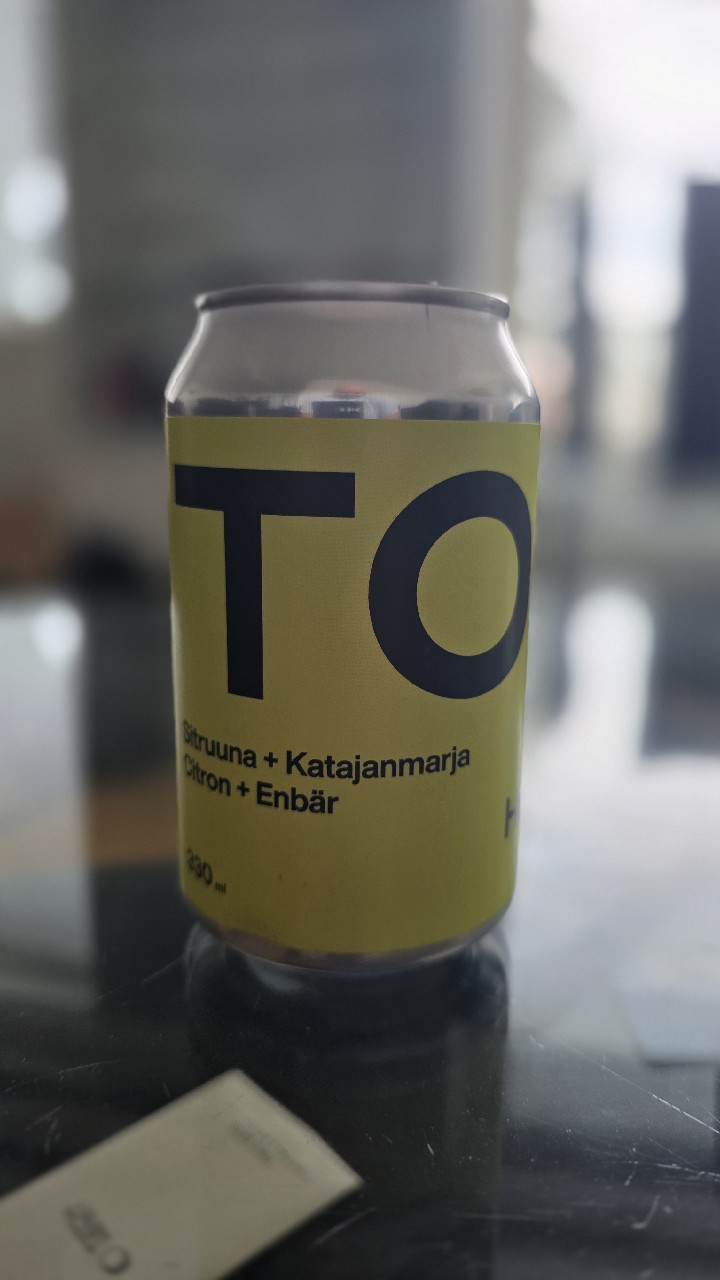 Tosi Hard Seltzer: Sitruuna + Katajanmarja, Ägräs Distillery