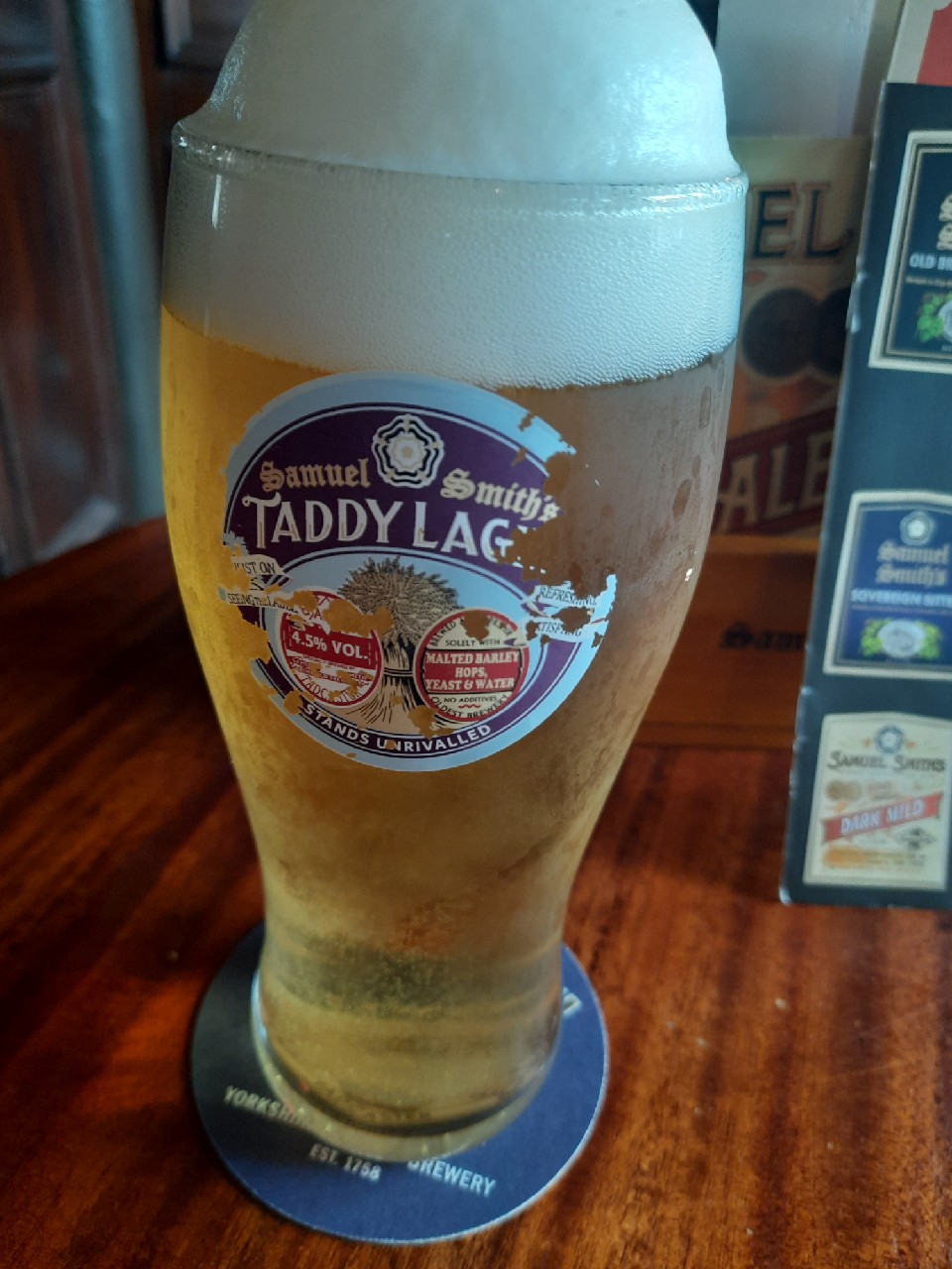 Taddy Lager, England