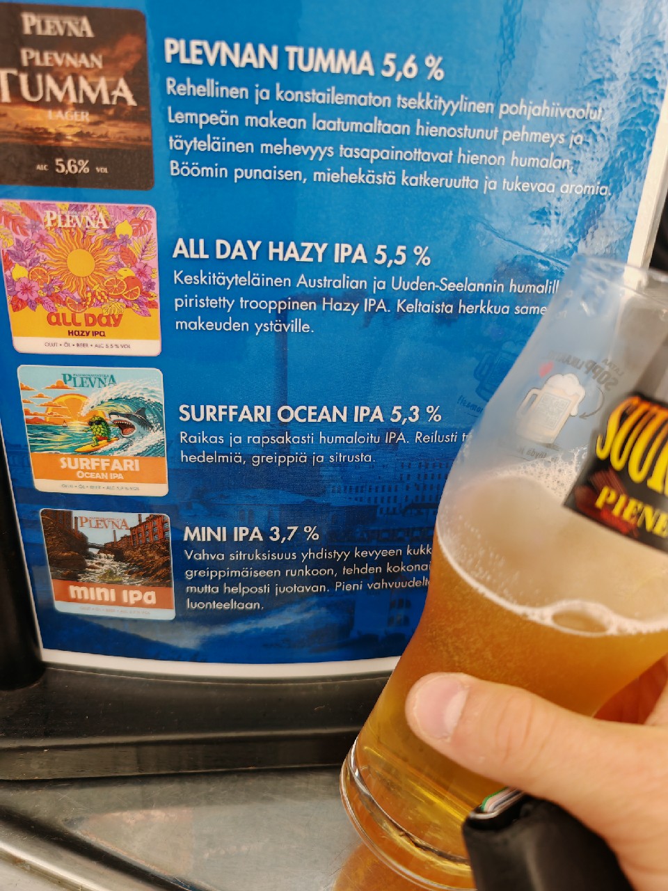 Surffari Ocean IPA, Finland