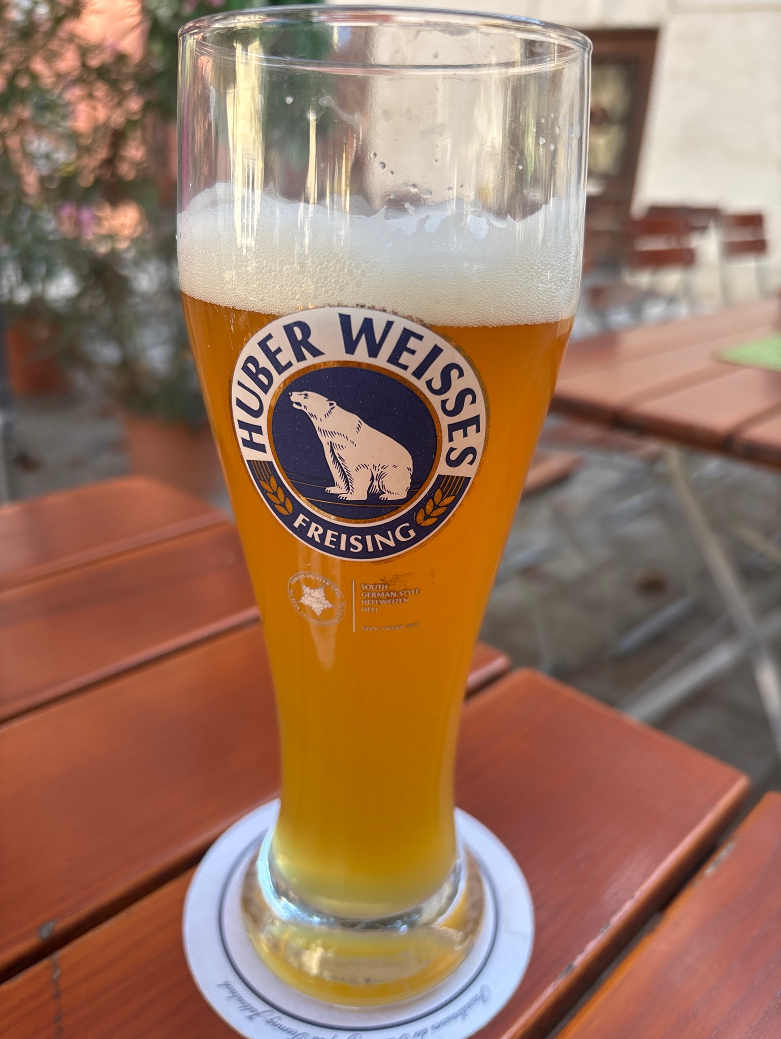 Huber Weisse Original, Gräfliches Hofbrauhaus Freising
