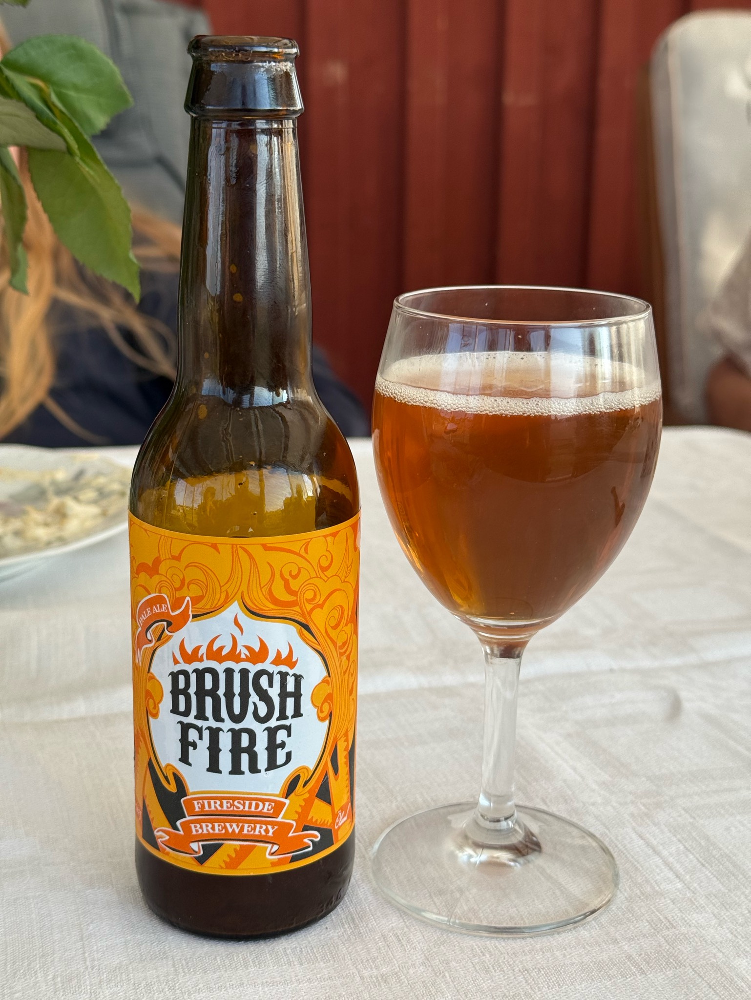 Flash Point Pale Ale, Fireside Brewery