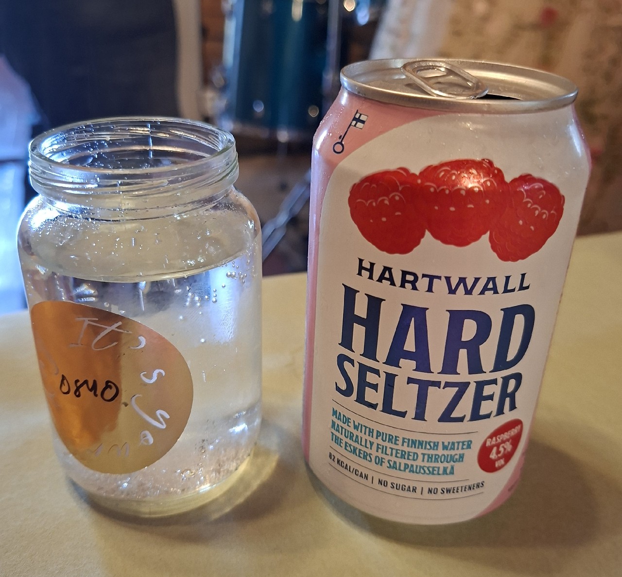 Hard Seltzer Vadelma, Finland