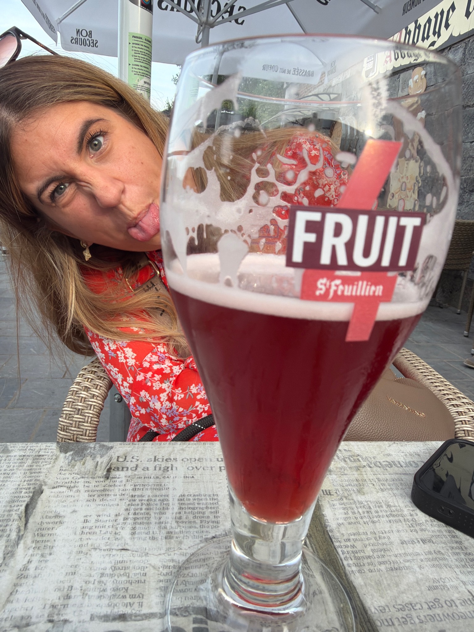 St-Feuillien Fruit, Belgium