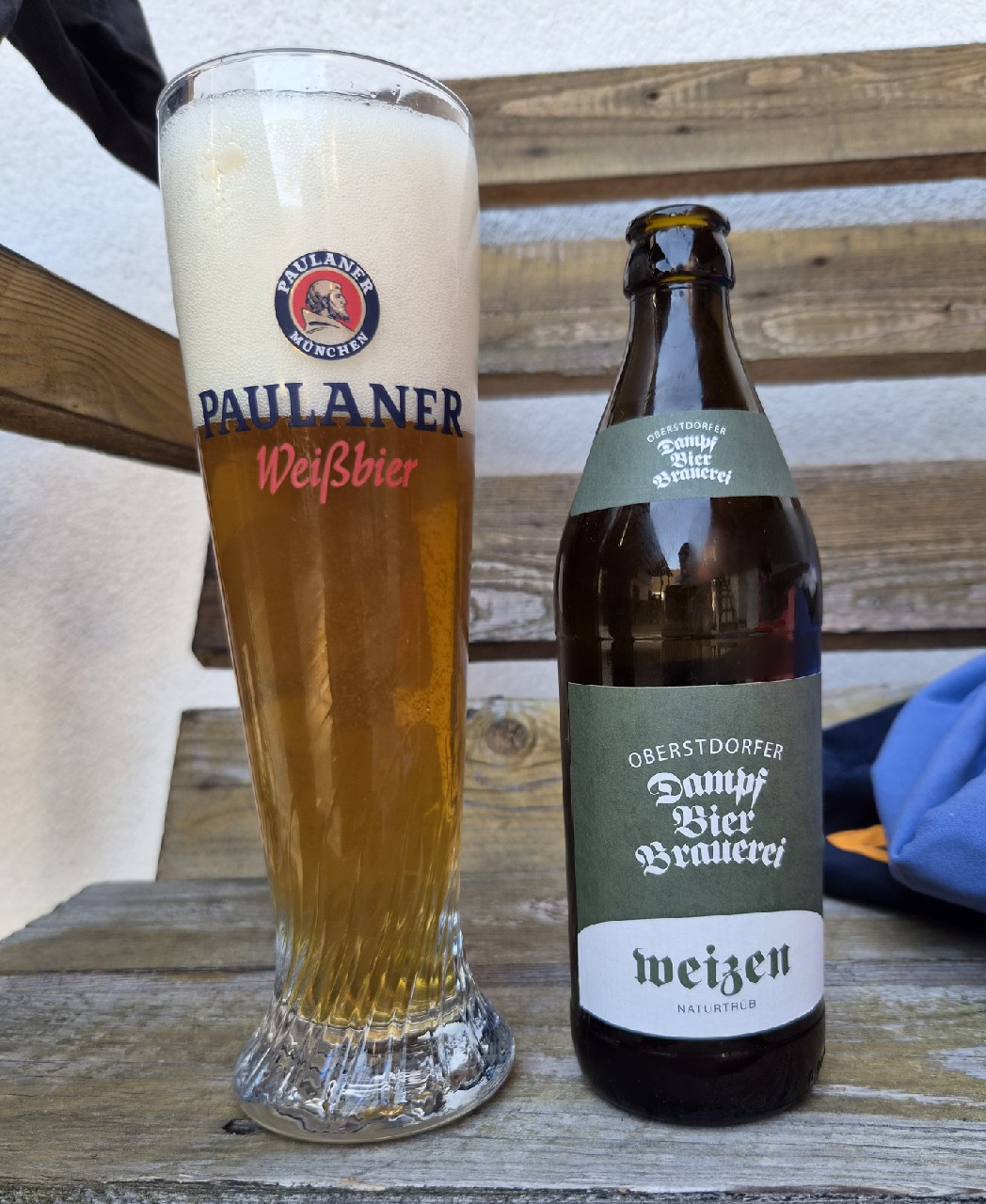 Weizen Naturtrüb / Dampfbier Hefeweizen, Oberstdorfer Dampfbierbrauerei