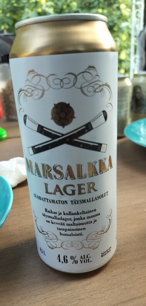 Marsalkka Lager 4.6%, Finland
