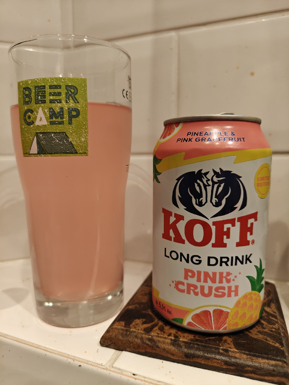 KOFF Long Drink Pink Crush, Finland