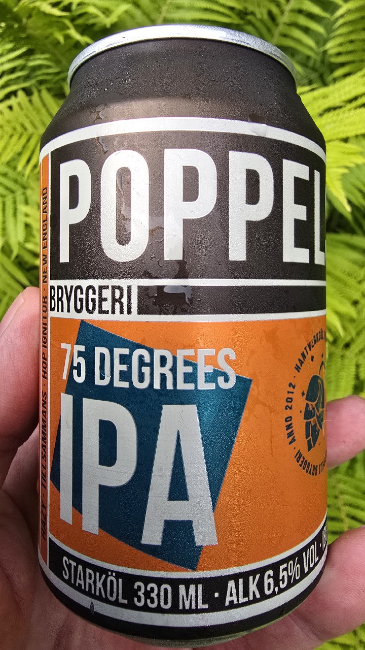 75 Degrees IPA, Sweden