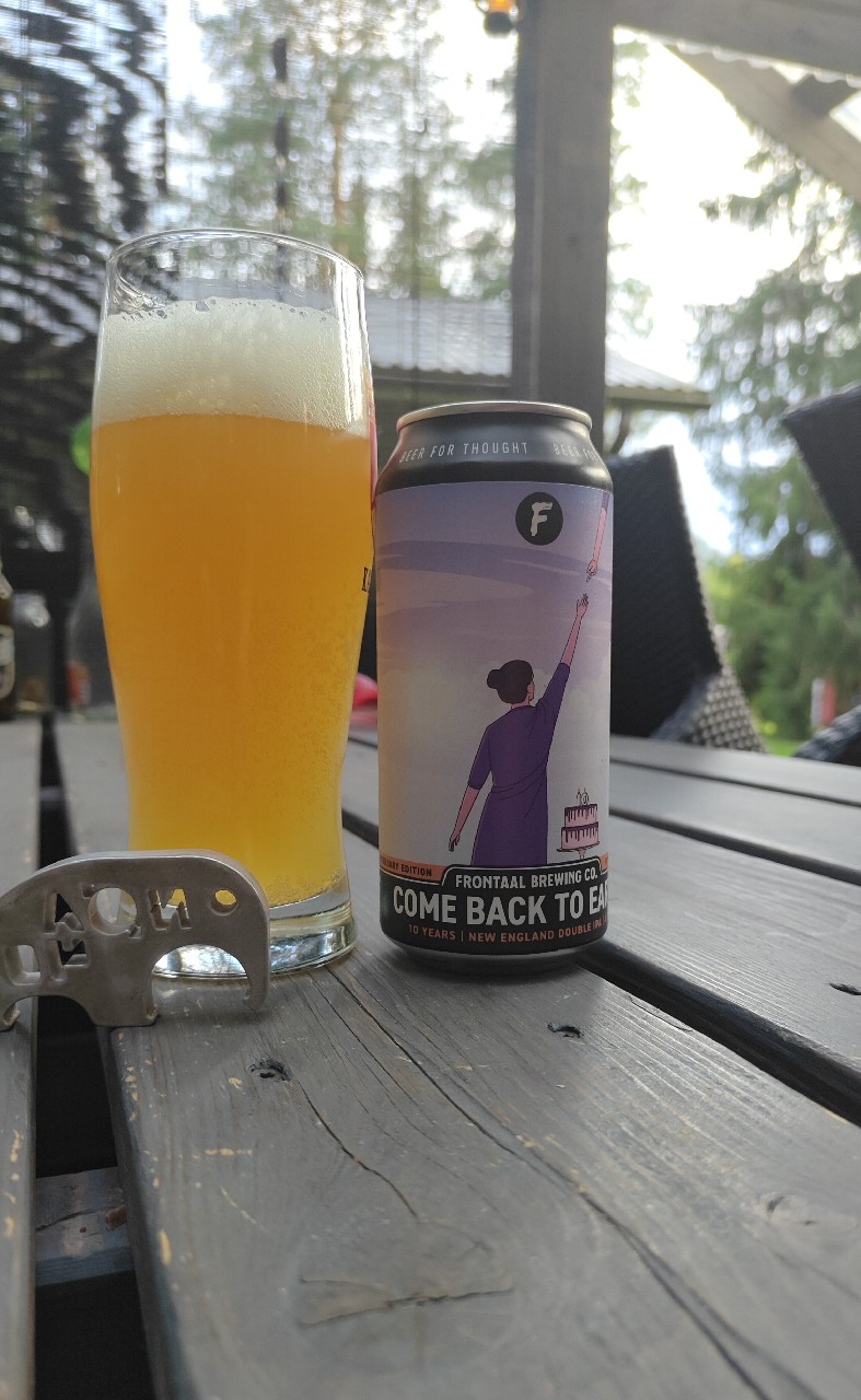 Come Back To Earth - 10 Years Anniversary Edition, Brouwerij Frontaal
