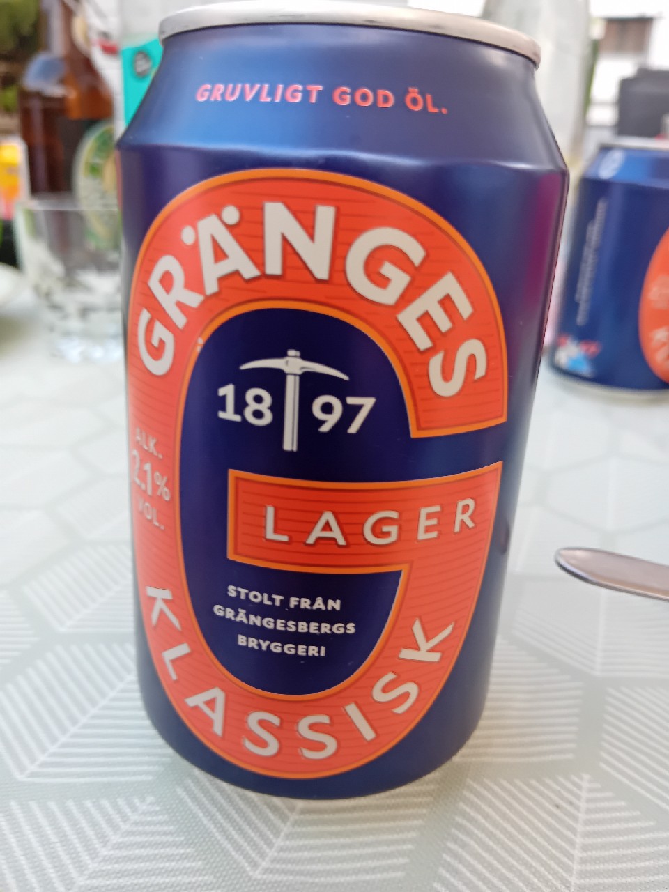 Gränges klassisk lager, Grängesbergs Bryggeri (Spendrups Bryggeri)