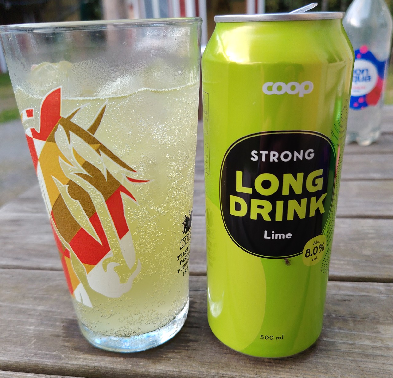Coop Strong Long Drink Lime, Finland