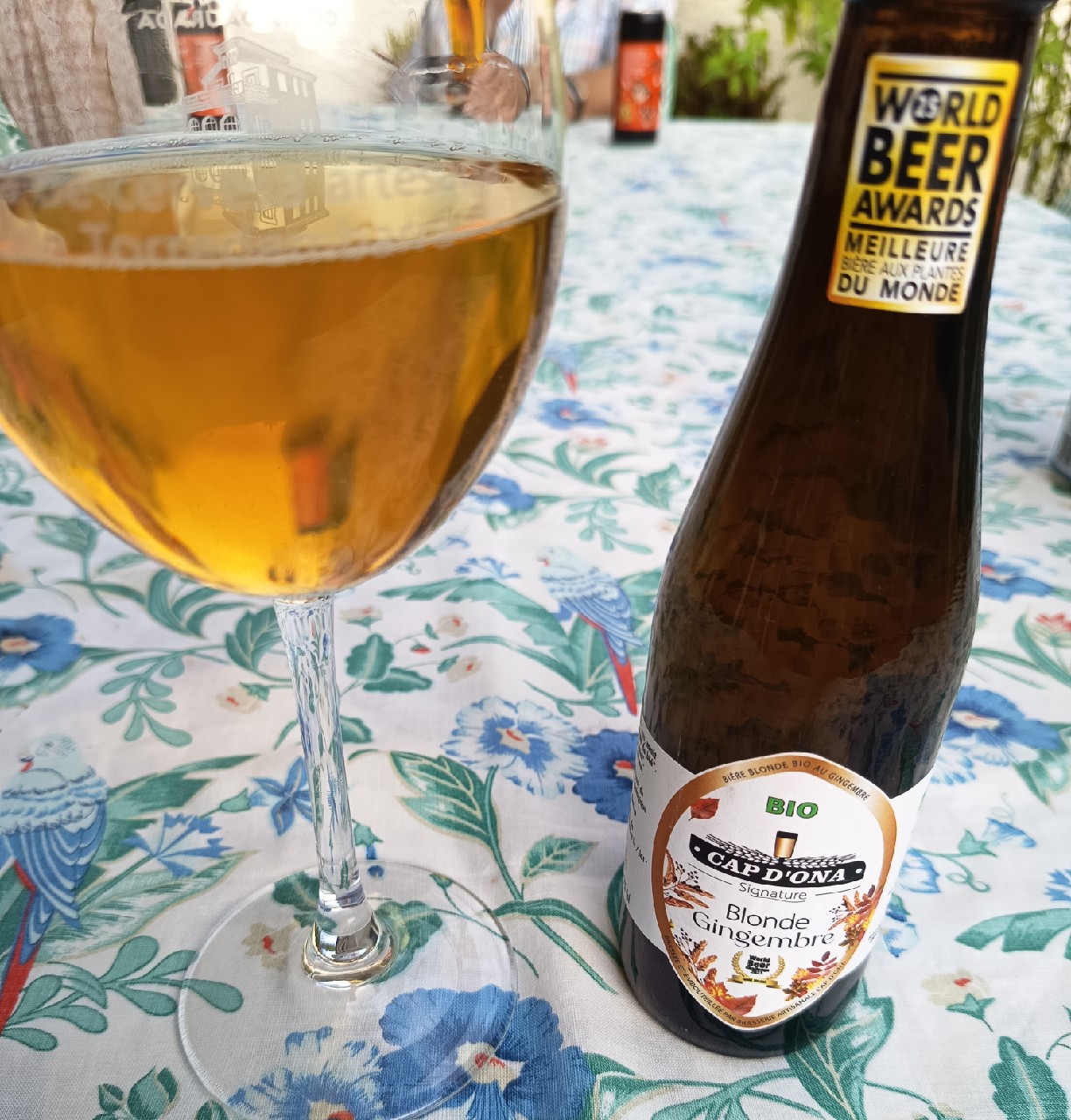 Cap D'Ona Blonde Gingembre, Brasserie Cap D'Ona