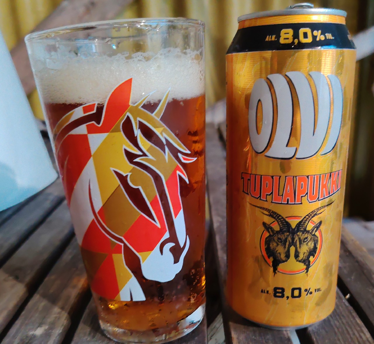 Olvi Tuplapukki 8.0%, Finland