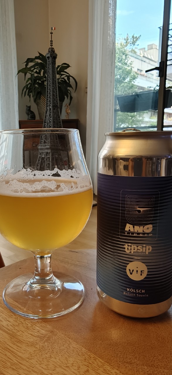 5 Ans Tipsip - Collab VIF - Kölsh, Tipsip Brewing (Ex Tipsy Brewing)