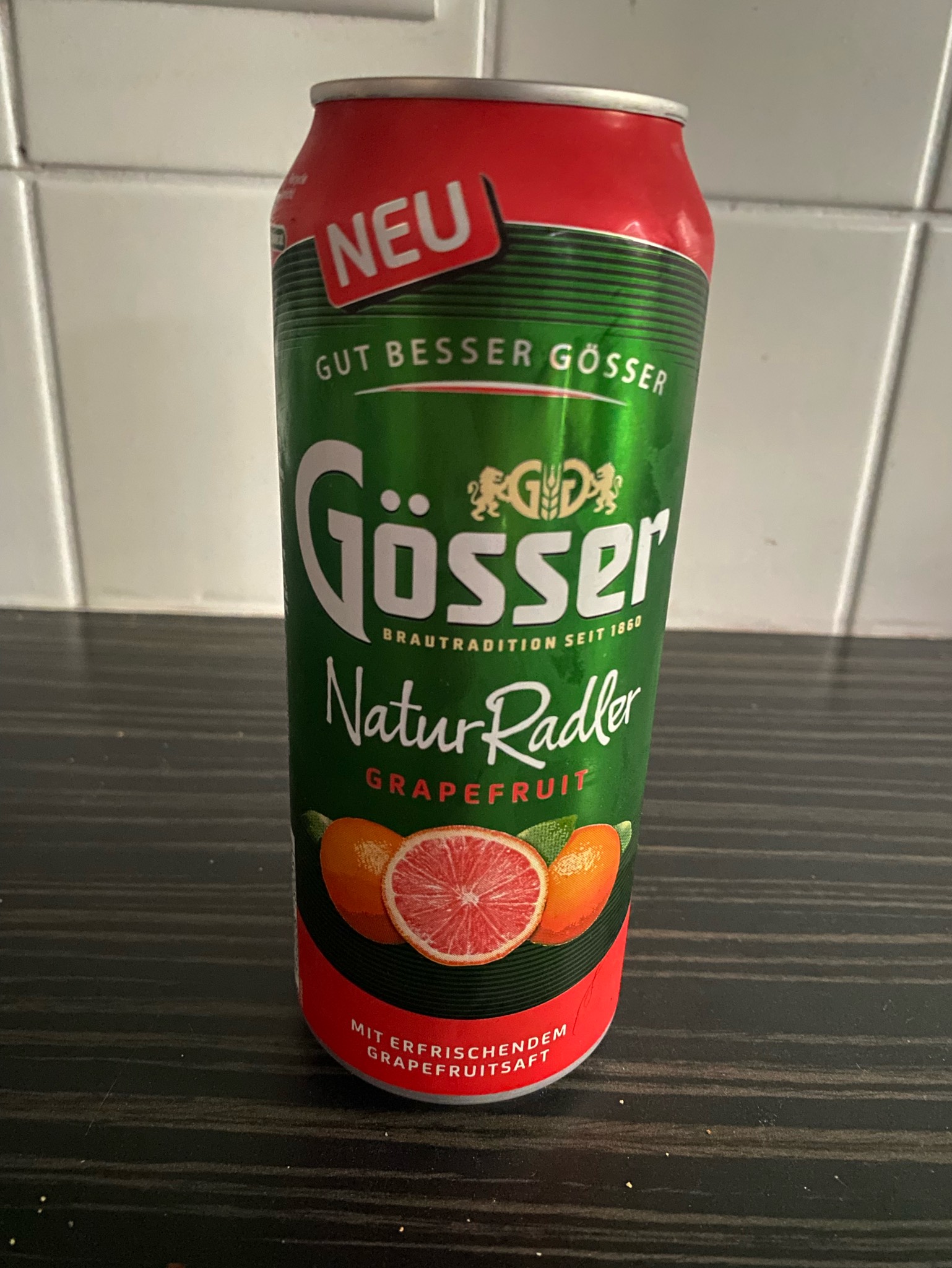 Gösser Natur Radler Grapefruit, Brauerei Göss