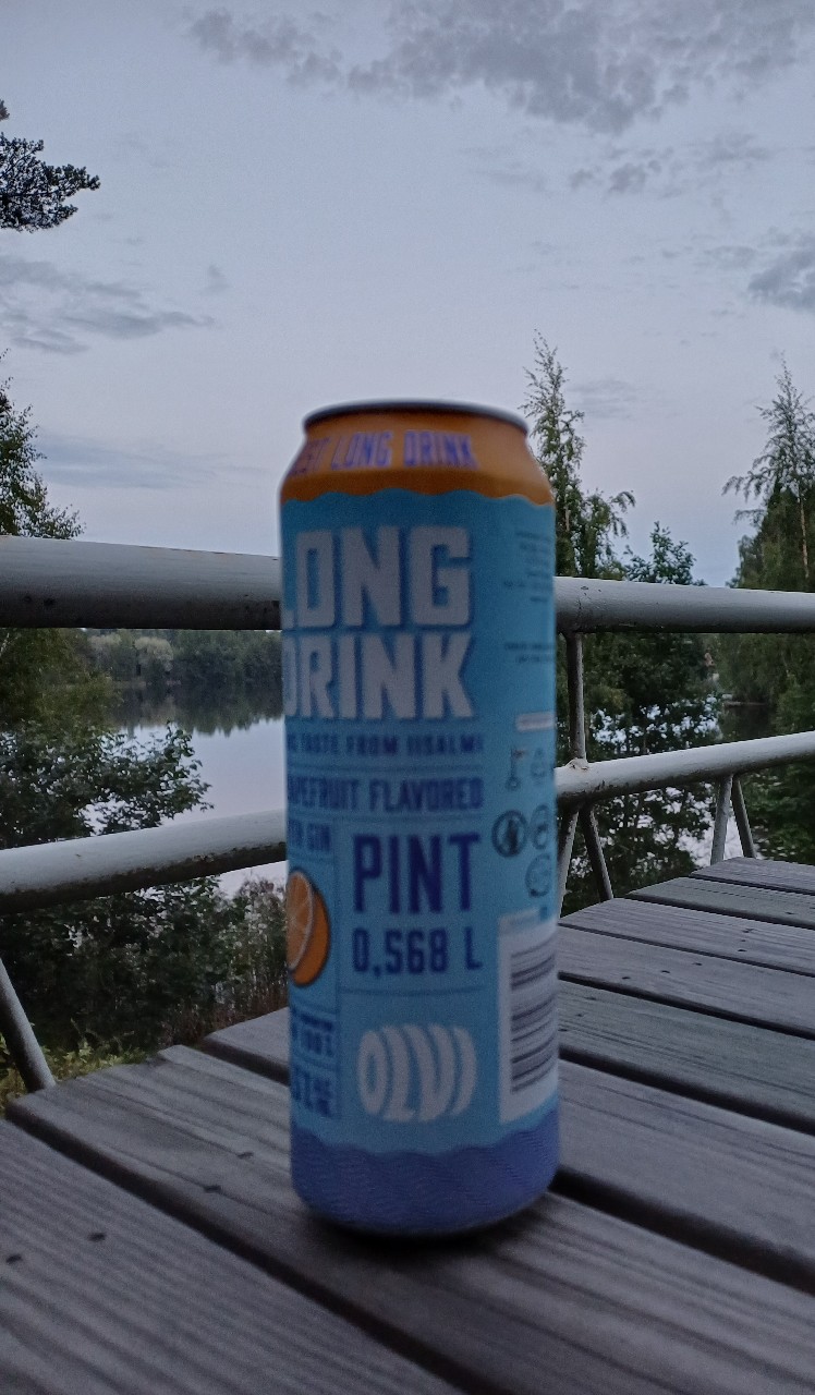 OLVI Long Drink Grapefruit, Finland