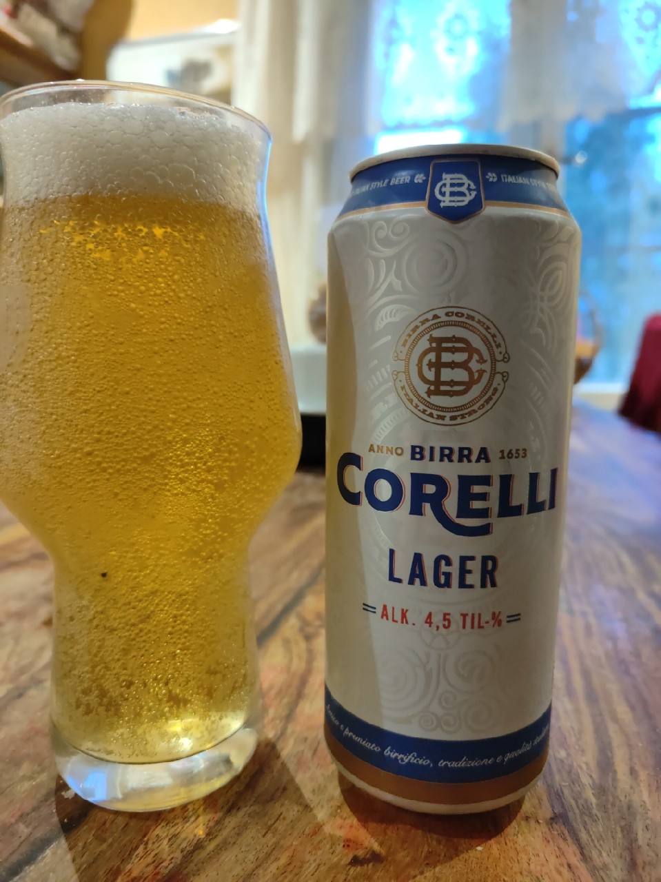 Birra Corelli Lager, Spain