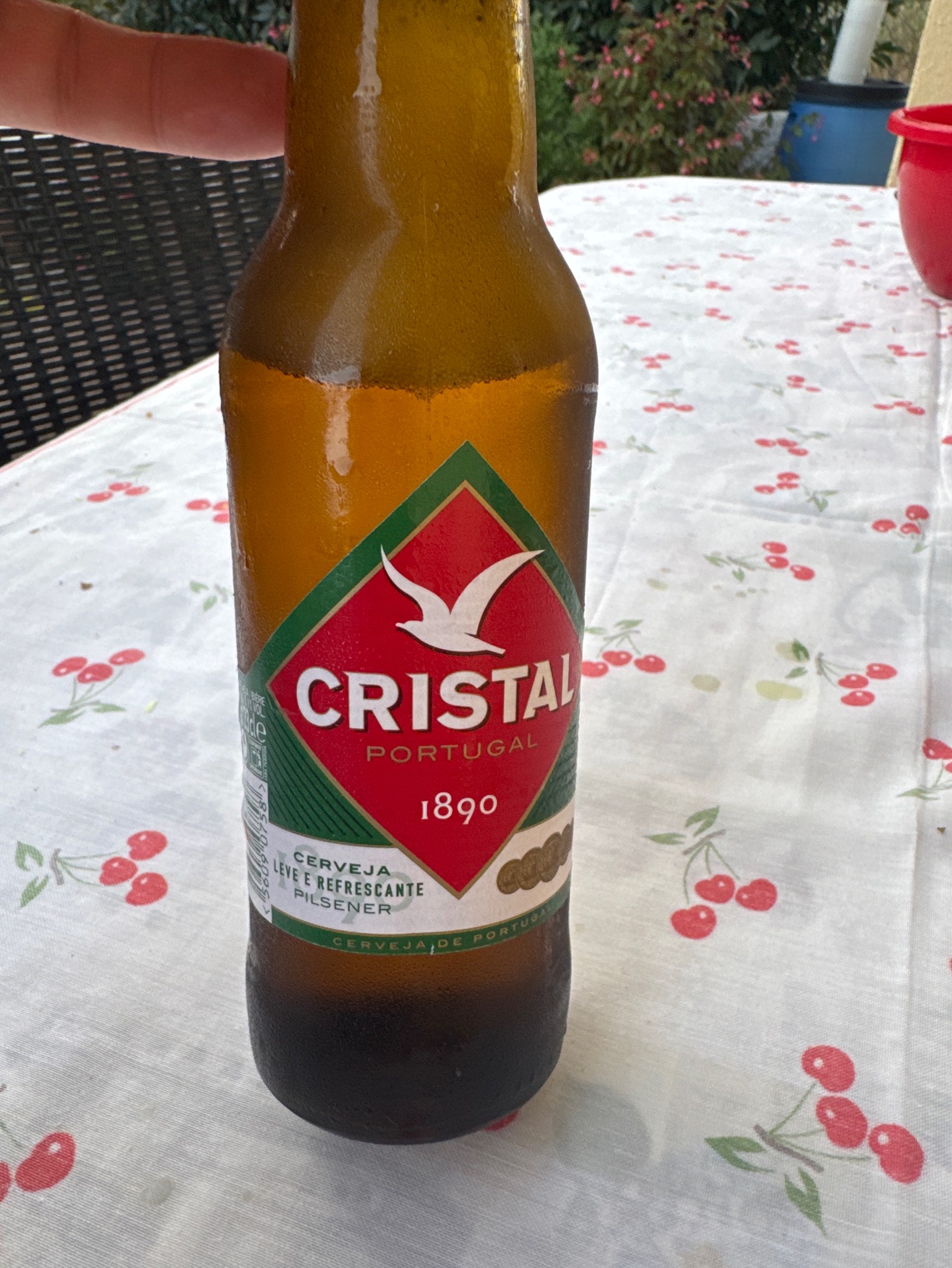 Cristal Pilsener, Portugal