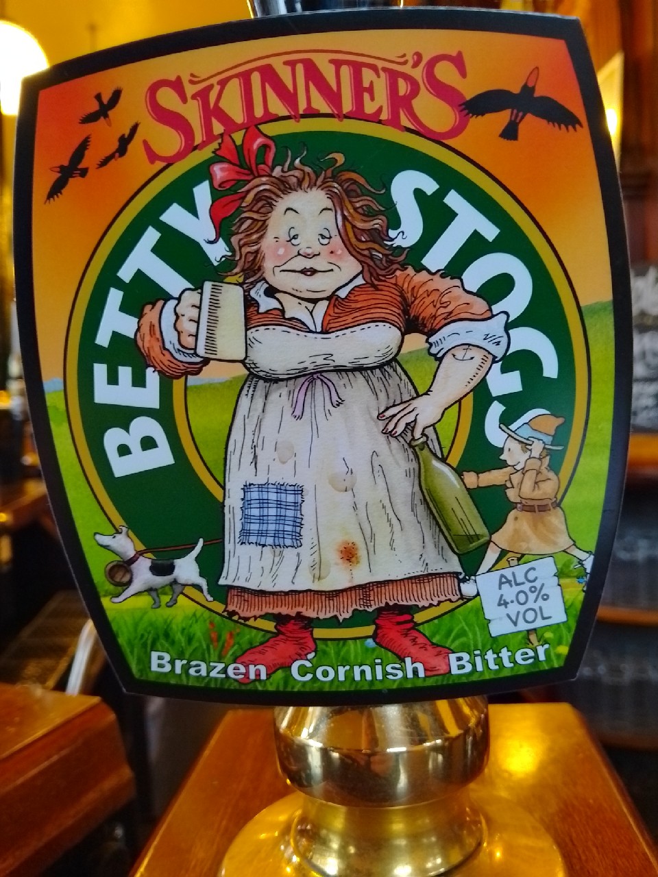 Betty Stogs, Skinner's Brewery