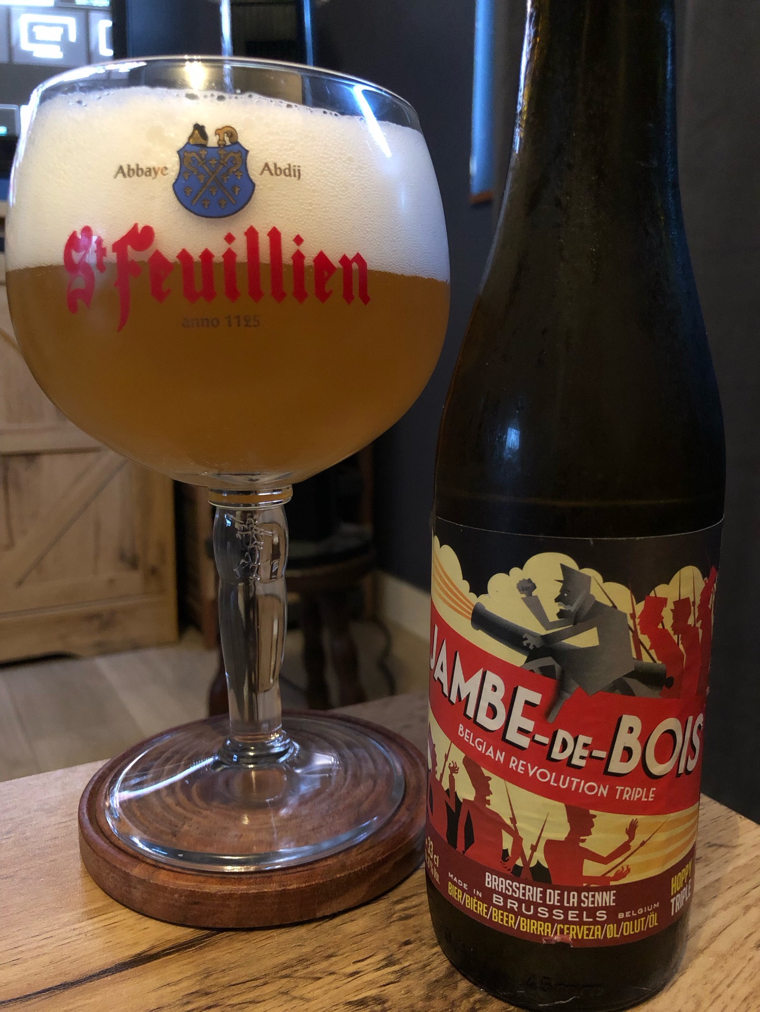 Jambe-De-Bois, Brasserie De La Senne