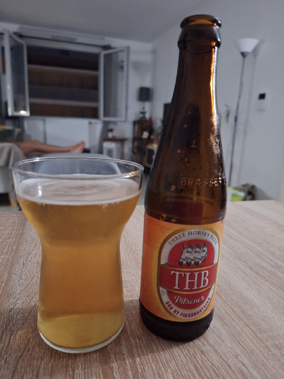 THB Pilsener, Three Horses Beer THB (Brasseries Star)