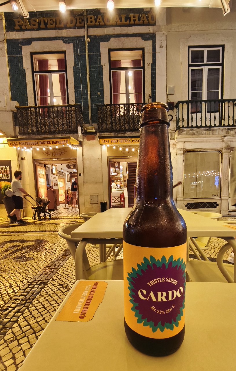 thistle saison cardo, Dois Corvos Cervejeira