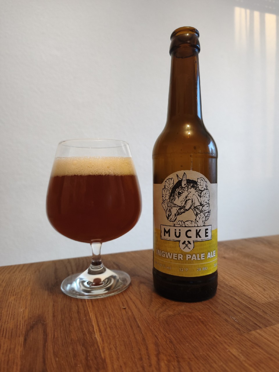 Mücke Ingwer Pale Ale, Mücke