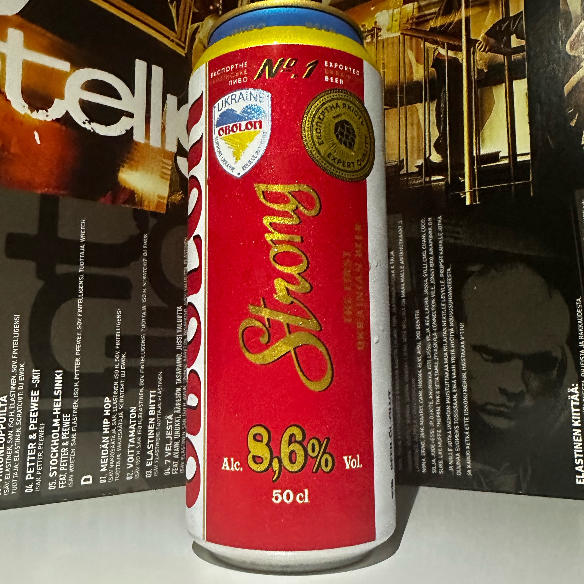 Obolon Strong / Оболонь Мiцне 8.6%, Obolon / Оболонь