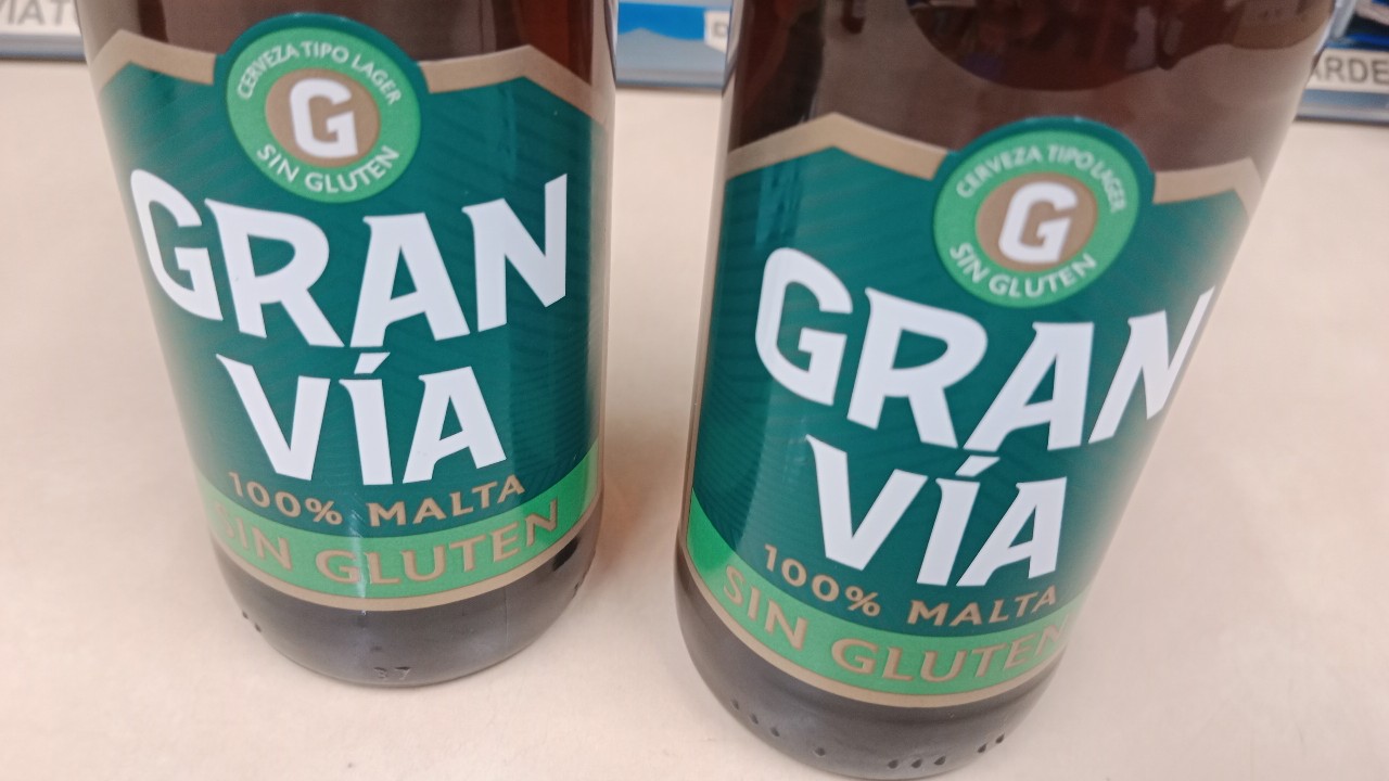 GRAN VÍA SIN GLUTEN, Cervezas GranVía