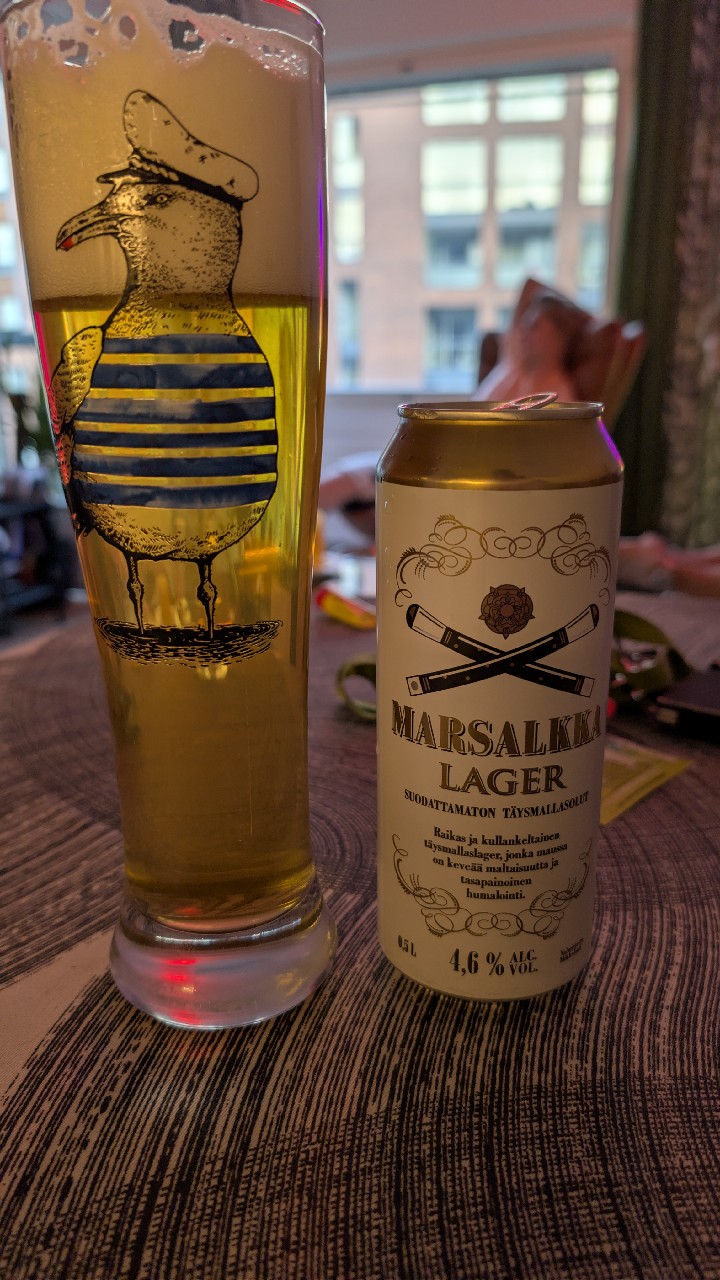 Marsalkka Lager 4.6%, Finland