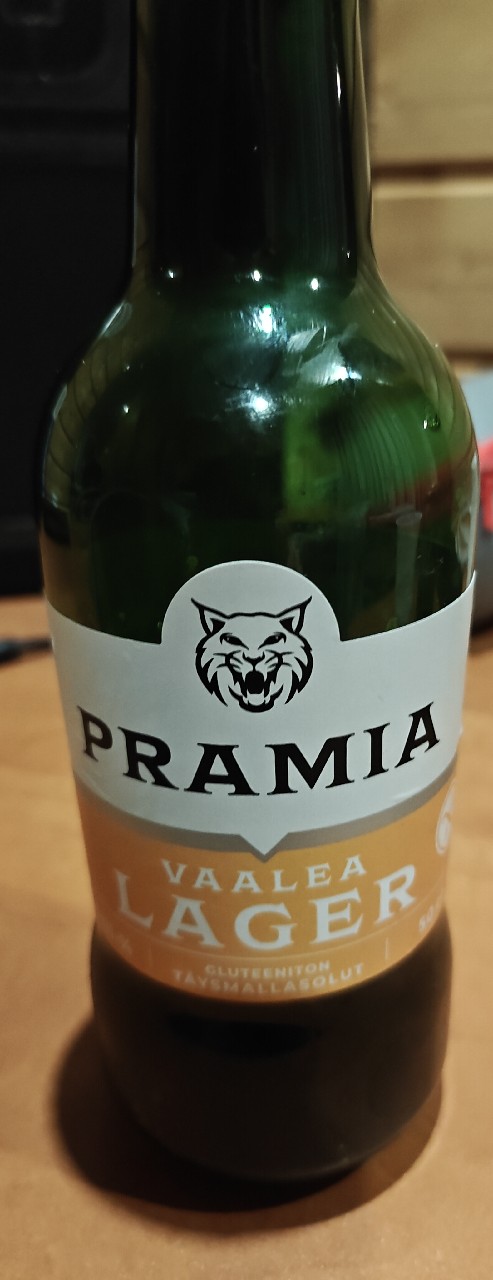 Pramia Vaalea Lager / Lager Olut, Finland
