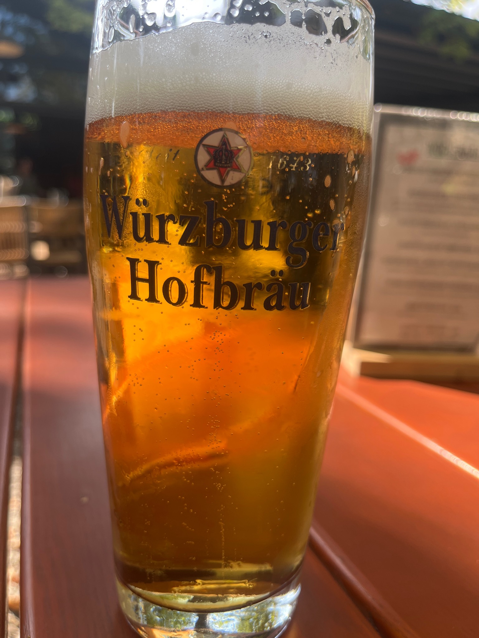 Würzburger Hofbräu 1643 Helles Lagerbier, Würzburger Hofbräu