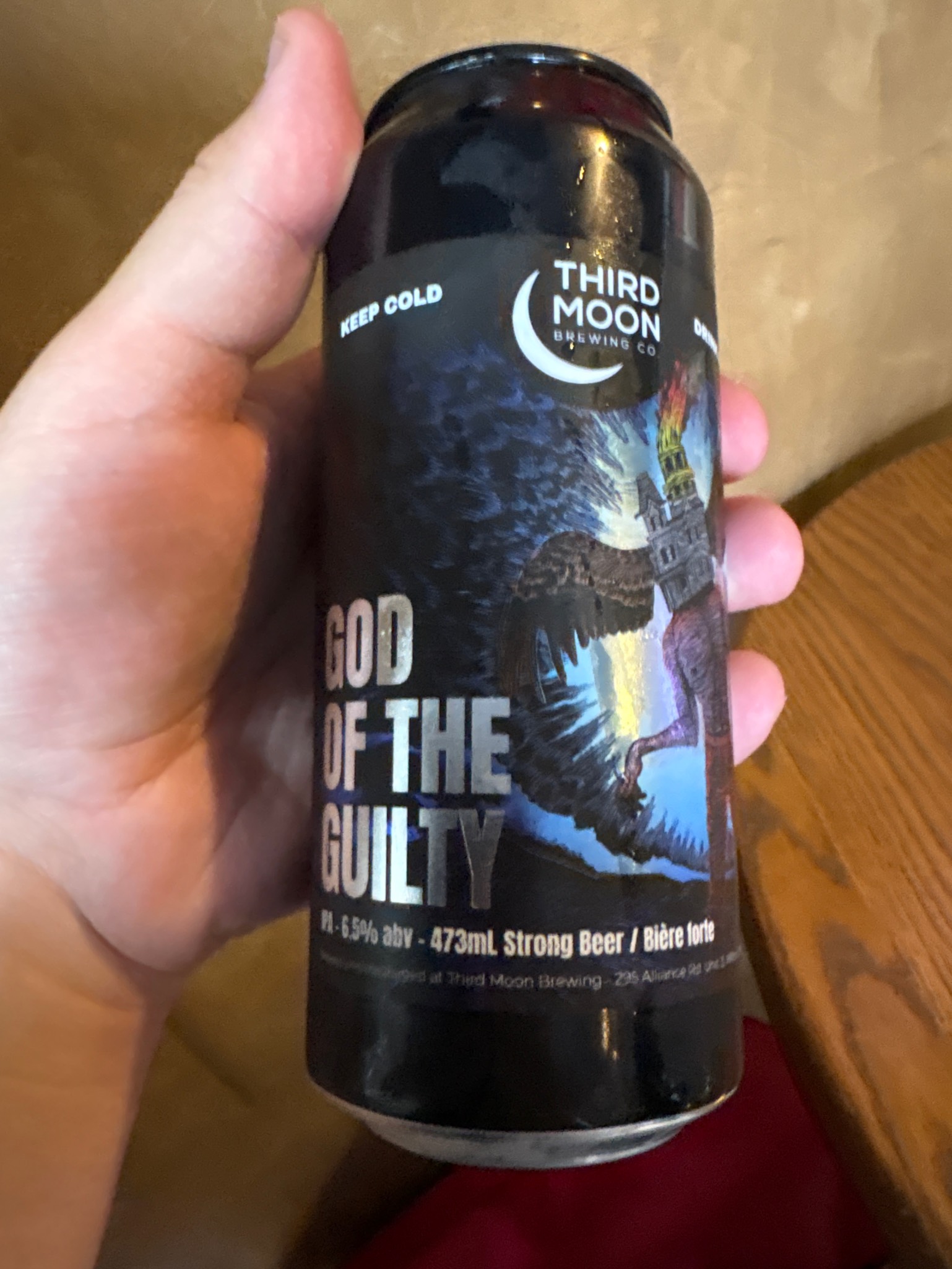 God of the Guilty, Third Moon Brewing Company