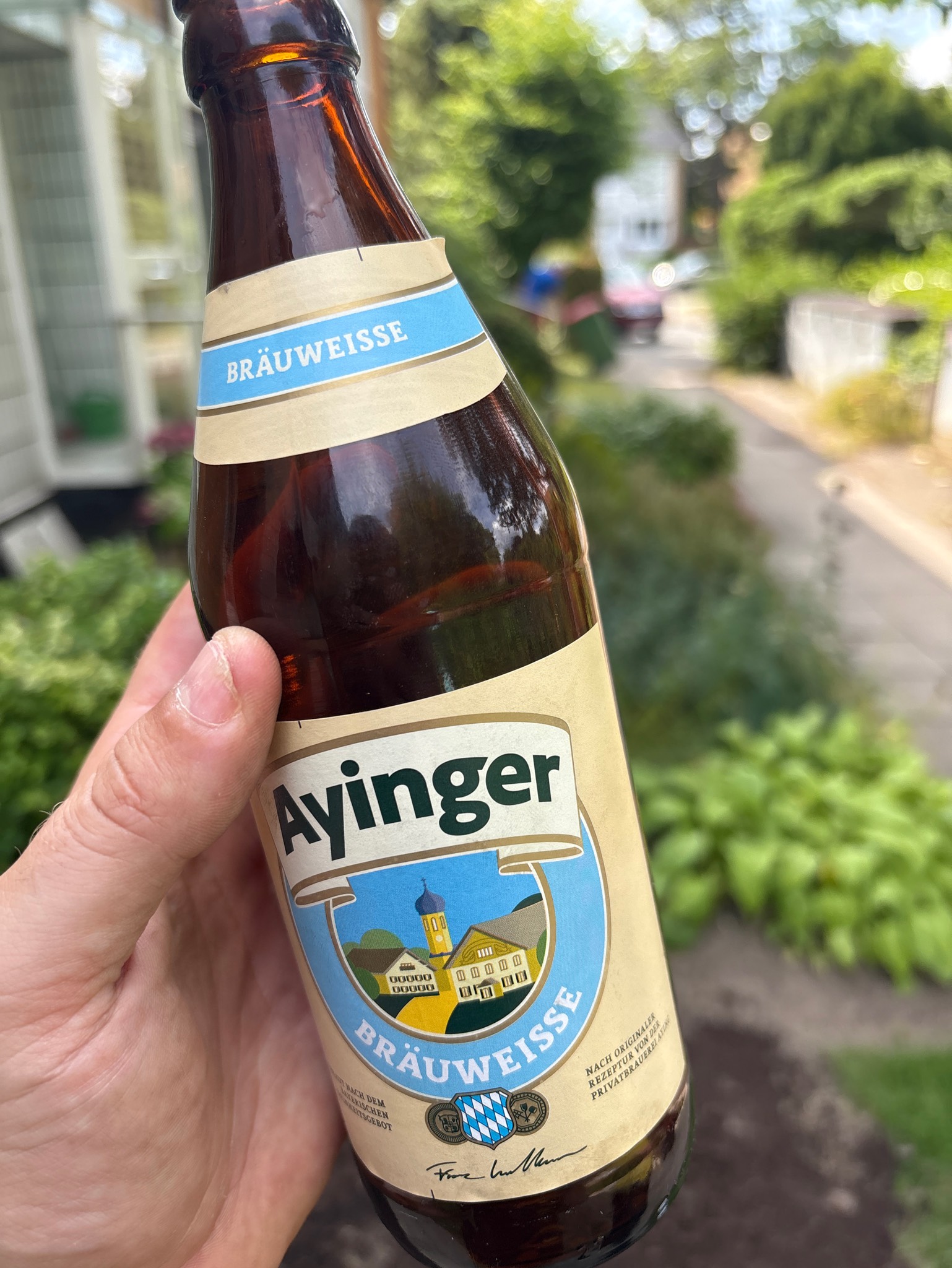 Ayinger Bräuweisse, Ayinger Privatbrauerei