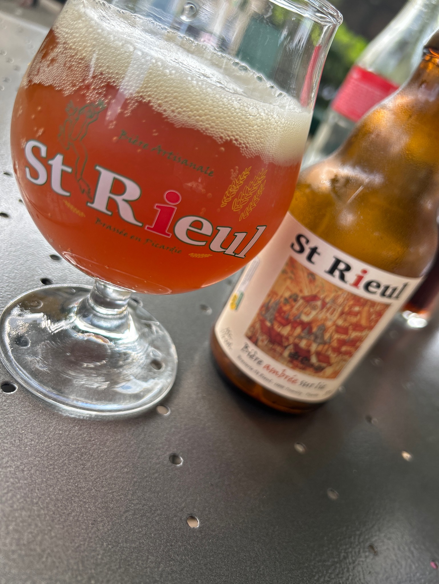 St Rieul Bière Ambrée Sur Lie, Brasserie St Rieul