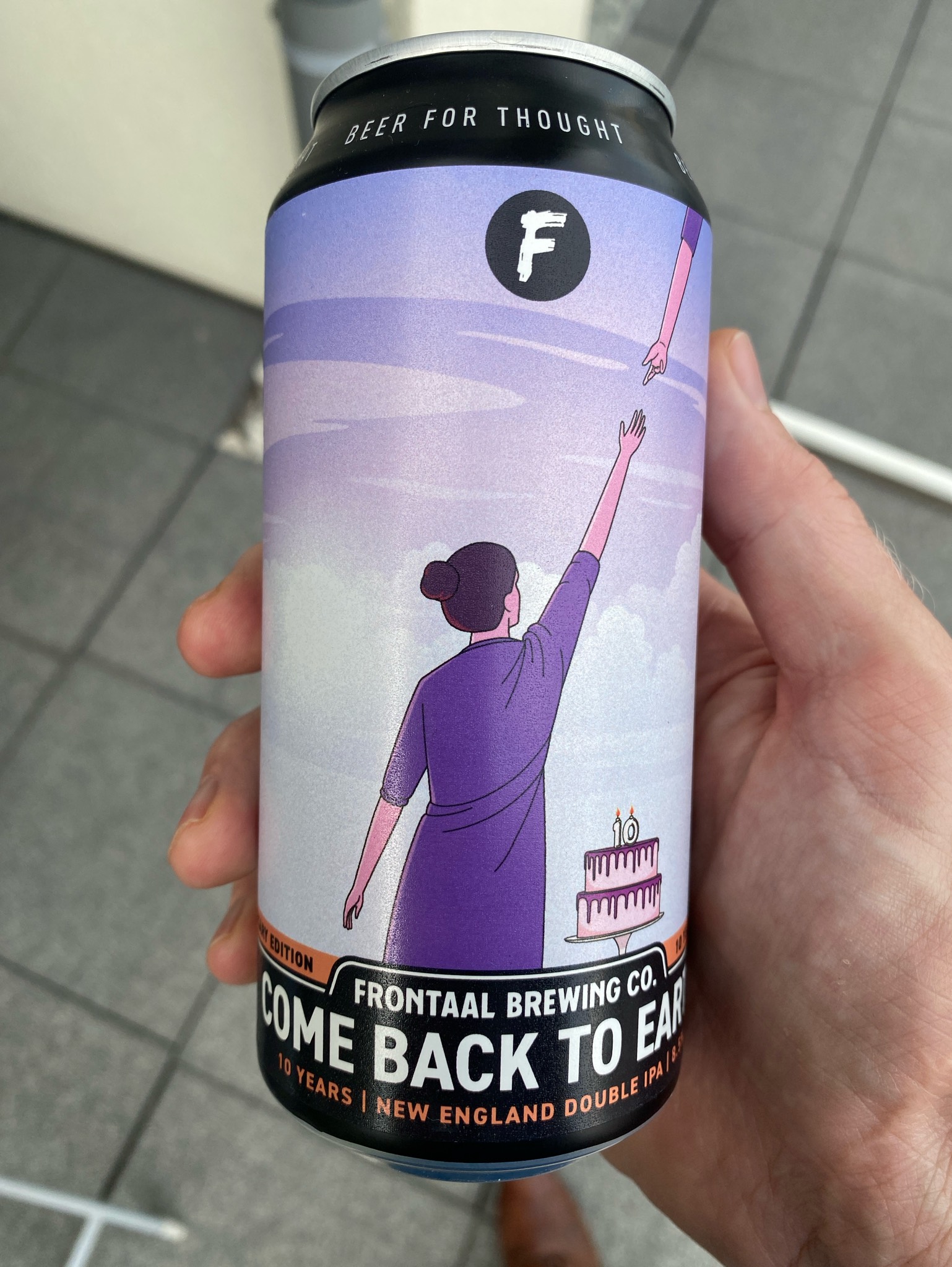 Come Back To Earth - 10 Years Anniversary Edition, Brouwerij Frontaal