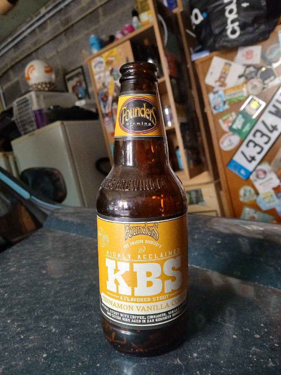 KBS Cinnamon Vanilla Cocoa, Founders Brewing Company
