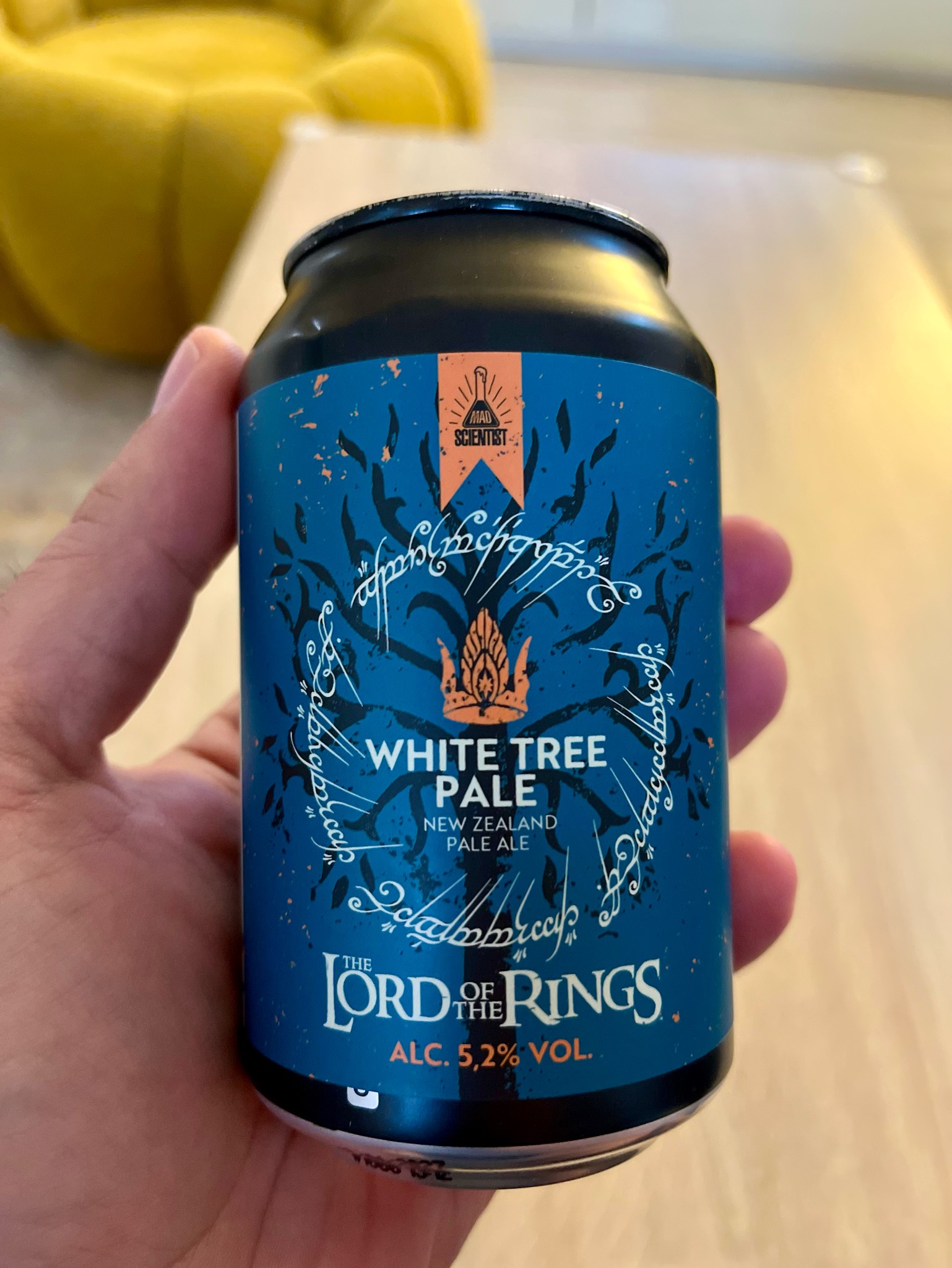LOTR - White Tree Pale, Mad Scientist