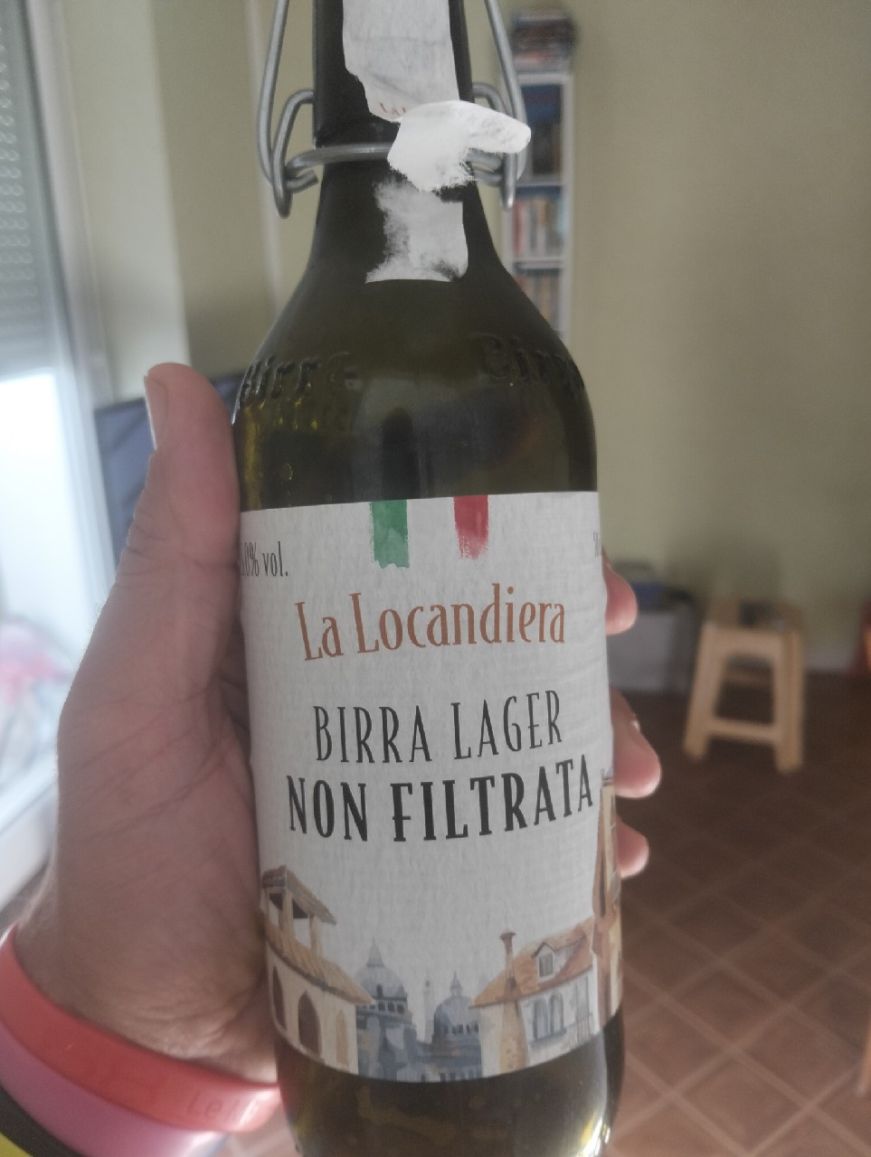 Birra Lager non filtrata, La Locandiera